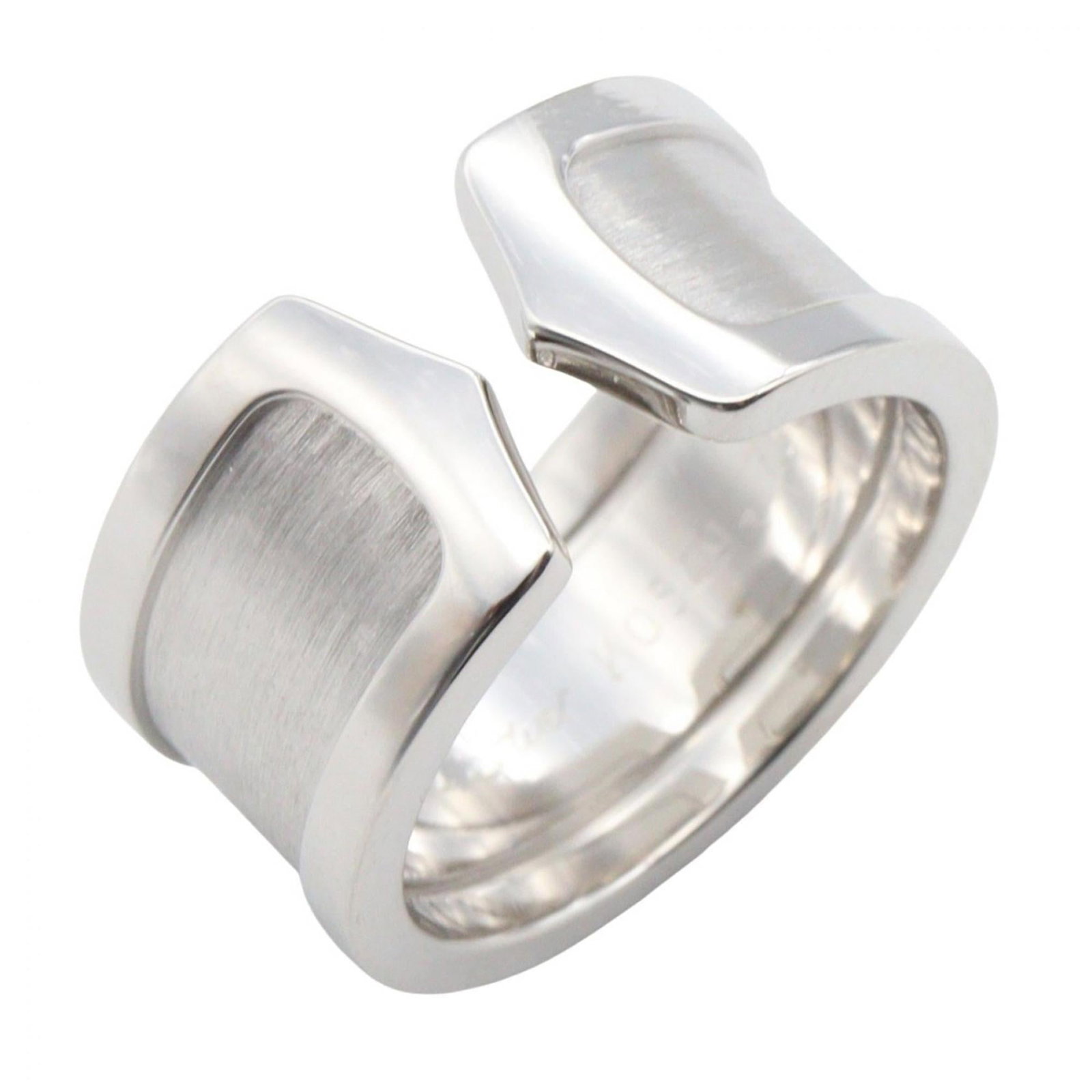 CARTIER Band Ring White Gold (18K): CARTIER Band Ring White Gold (18K) Cartier Band Ring White Gold (18K) is a stunning silver band ring made from 18K white gold. Its sleek design and premium material make it a timeless piece that looks