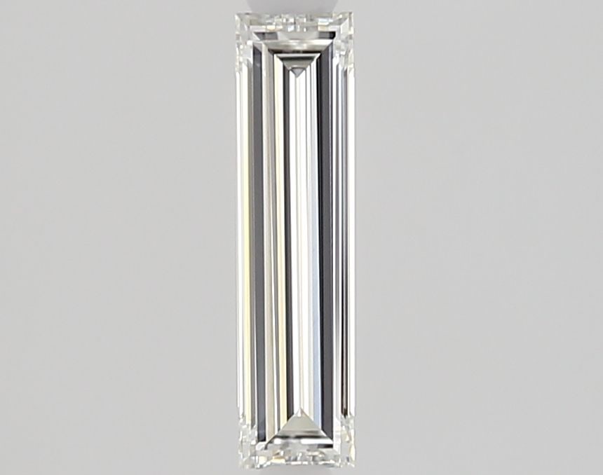 GIA Baguette 0.47ct F IF - Loose Natural Diamond: GIA Baguette 0.47ct F IF - Loose Natural Diamond GIA-certified, this 0.47ct F color, IF clarity, natural diamond boasts exceptional polish and symmetry. Measuring 9.99L x 2.59W x 1.75H, its unique cha