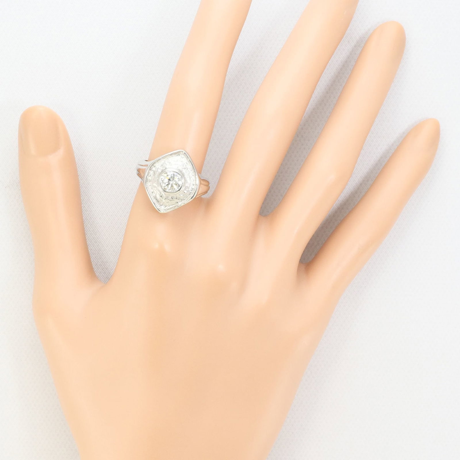 Band Ring Platinum 900 - 6