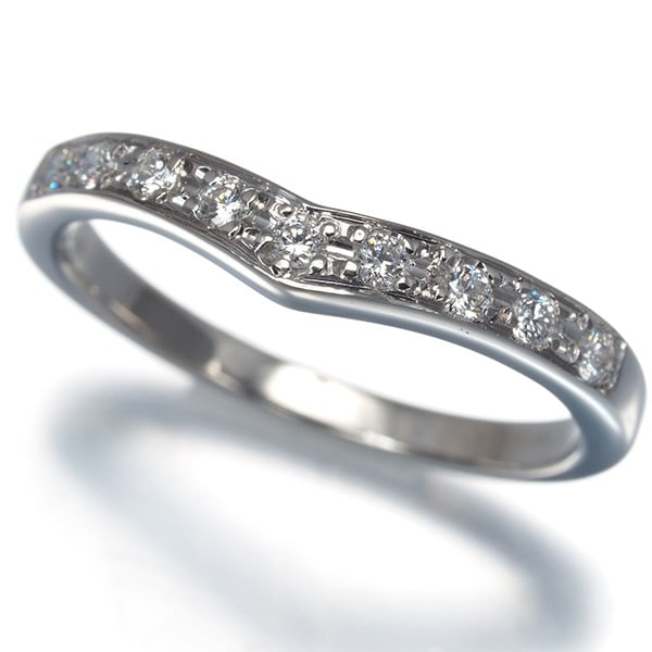 Mikimoto Ring Diamond 0.10Ct Vline Us5-5.25 950 Platinum: Mikimoto Ring Diamond 0.10Ct Vline Us5-5.25 950 Platinum Mikimoto's 0.10ct diamond ring features a natural diamond set in 950 platinum, showcasing a sleek and modern design with a slender profile.