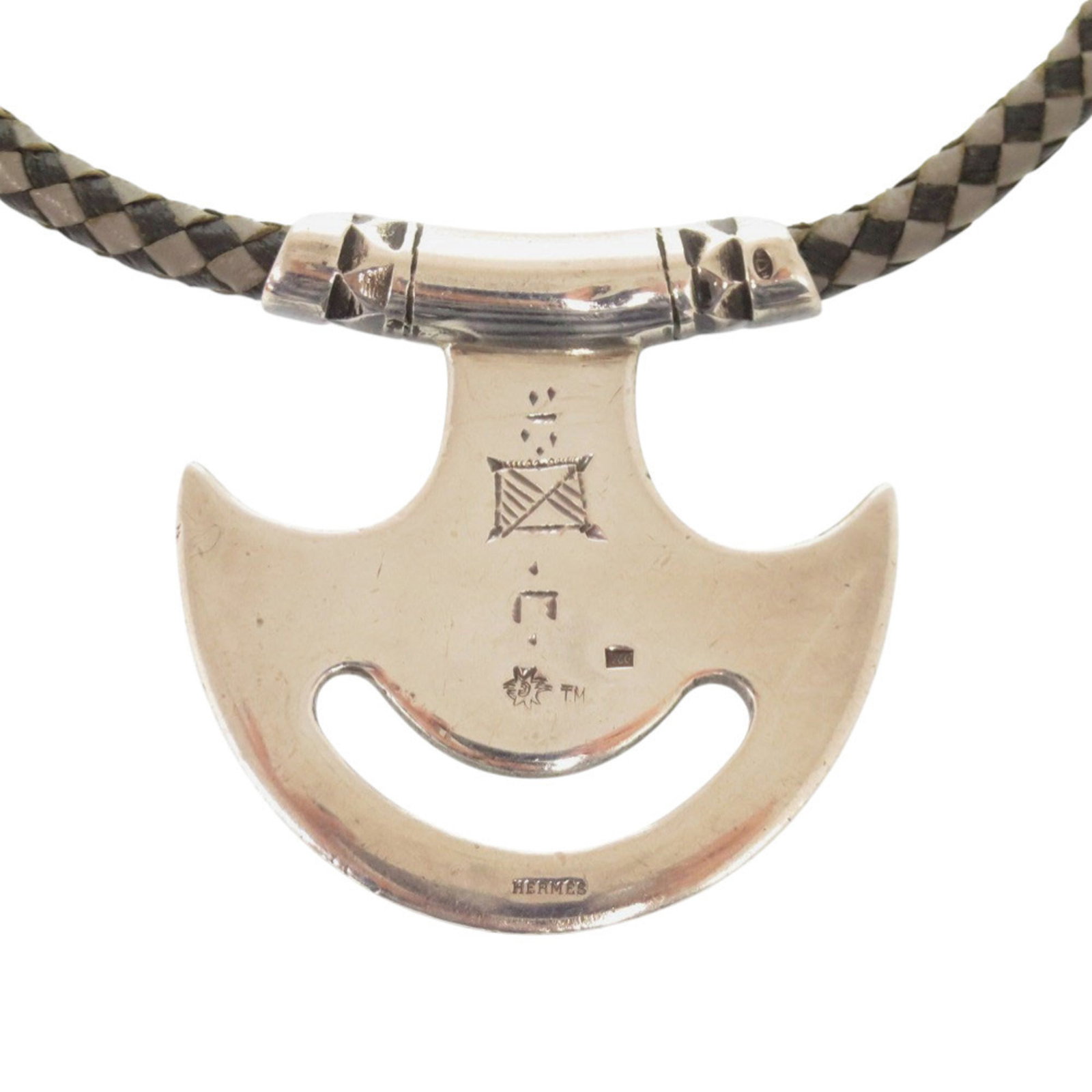 HERMES Leather Silver 925 - 3