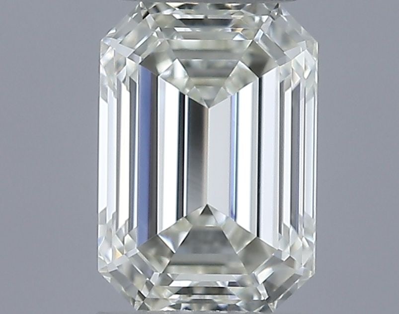 IGI Emerald 0.5ct I VVS1 - Loose Natural Diamond: IGI Emerald 0.5ct I VVS1 - Loose Natural Diamond IGI Emerald 0.5ct I VVS1 - Loose Natural DiamondThis IGI-certified 0.5ct I VVS1 emerald-cut diamond boasts exceptional clarity and polish, with an EX