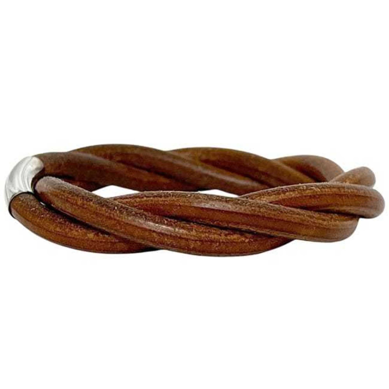 HERMES Charm Bracelet Leather - 3