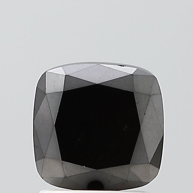 Cushion Brilliant 1.86ct Black VVS2 - Loose Natural Diamond: Cushion Brilliant 1.86ct Black VVS2 - Loose Natural Diamond 1.86ct Black VVS2 - Loose Natural Diamond, a rare and exceptional stone, boasts an EX symmetry and EX polish, showcasing its exceptional