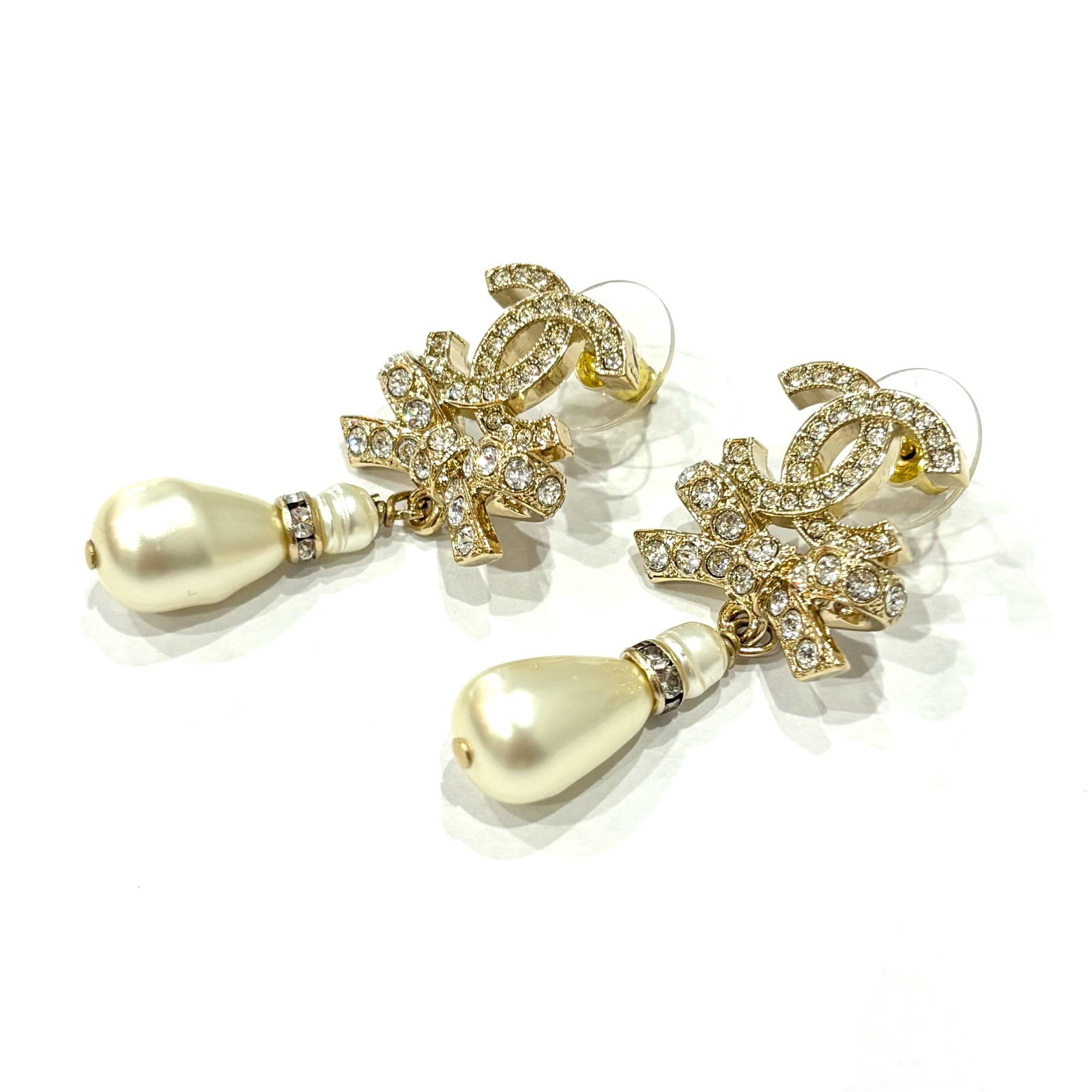 CHANEL Drop Earrings - 2