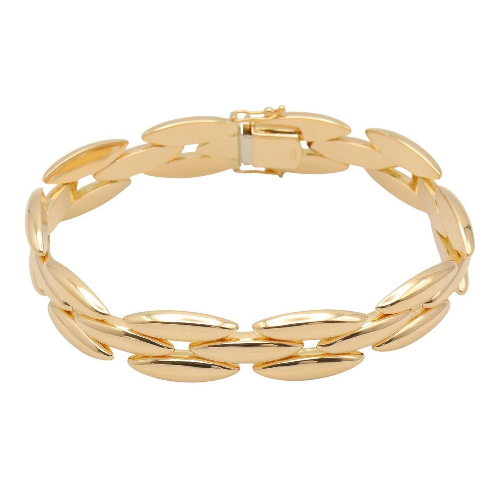 CARTIER Charm Bracelet Yellow Gold (18K): CARTIER Charm Bracelet Yellow Gold (18K) Yellow gold (18K) charm bracelet from Cartier, featuring a classic design with a subtle elegance. Gently used with minor signs of wear, this piece showcases th