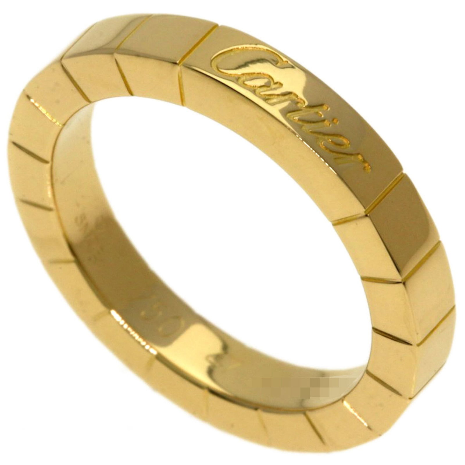 CARTIER Band Ring Yellow Gold (18K): CARTIER Band Ring Yellow Gold (18K) Yellow gold (18K) Cartier Lanieres band ring in very good condition, featuring a classic design with minor signs of wear and small scratches or light marks. Gently 