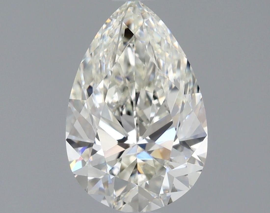 GIA Pear 0.9ct J VVS1 - Loose Natural Diamond: GIA Pear 0.9ct J VVS1 - Loose Natural Diamond GIA-certified, this 0.9ct J color, VVS1 clarity, loose natural pear diamond boasts exceptional polish and symmetry. Measuring 8.04L x 5.28W x 3.42H, its