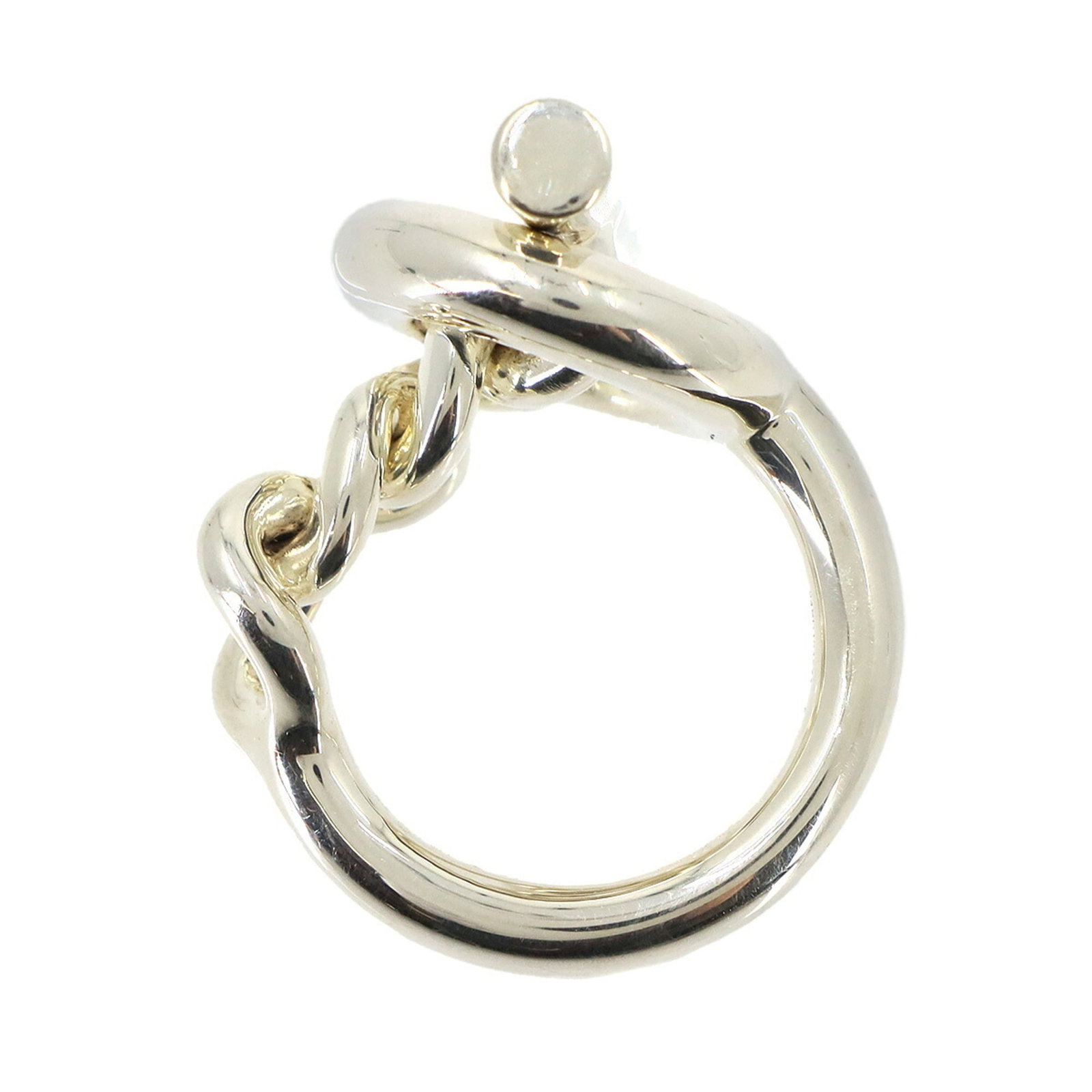 HERMES Band Ring Silver 925 - 3