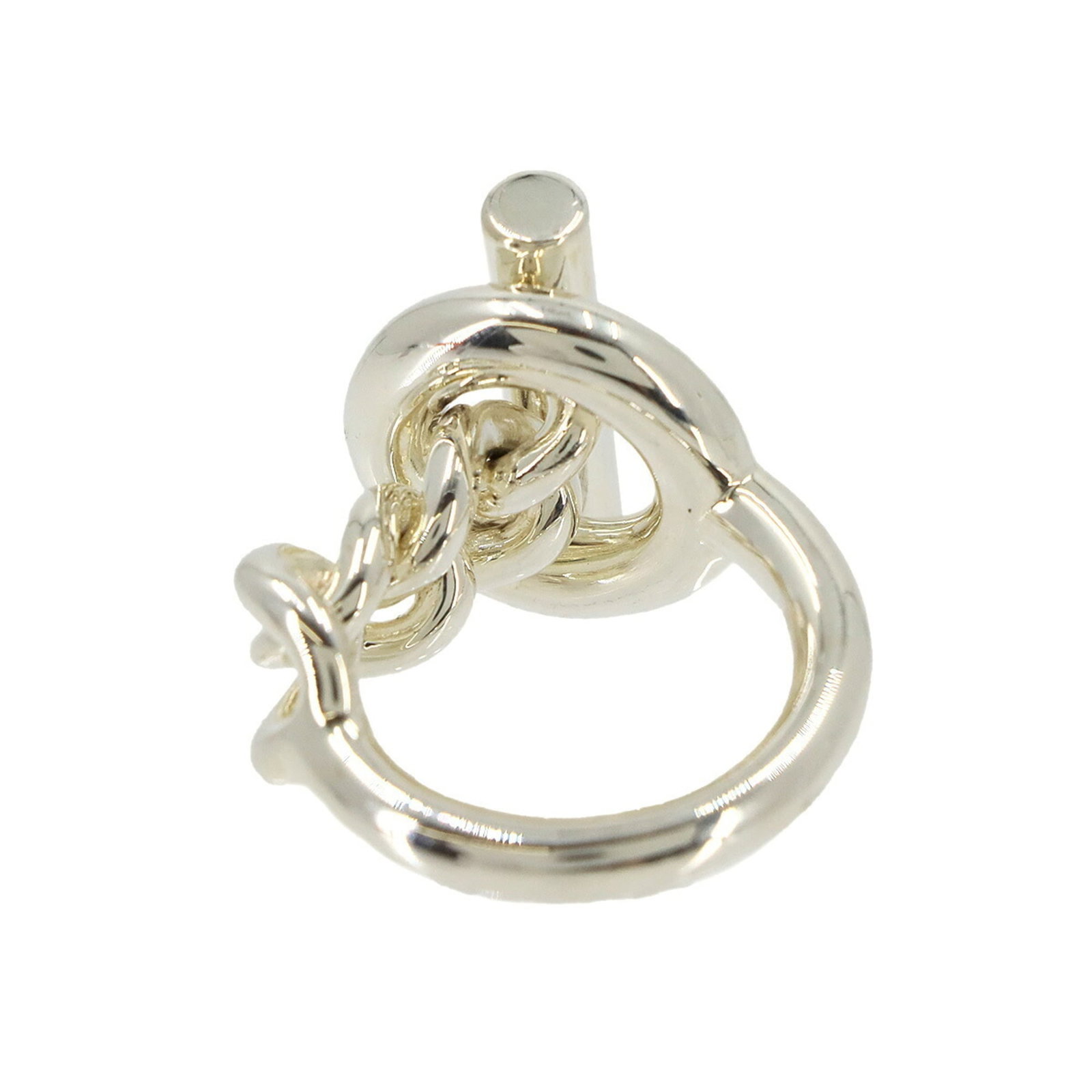 HERMES Band Ring Silver 925 - 4