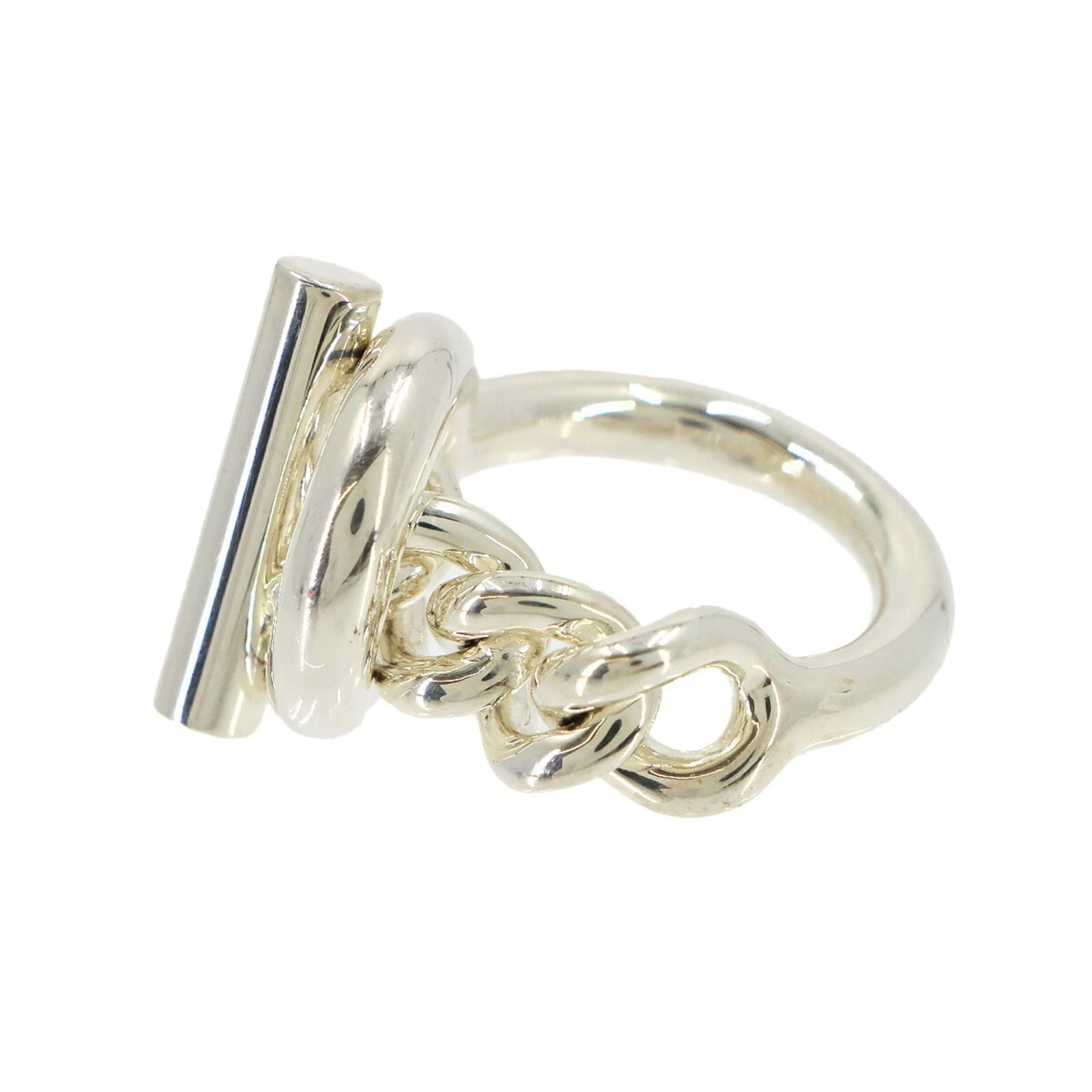 HERMES Band Ring Silver 925 - 5