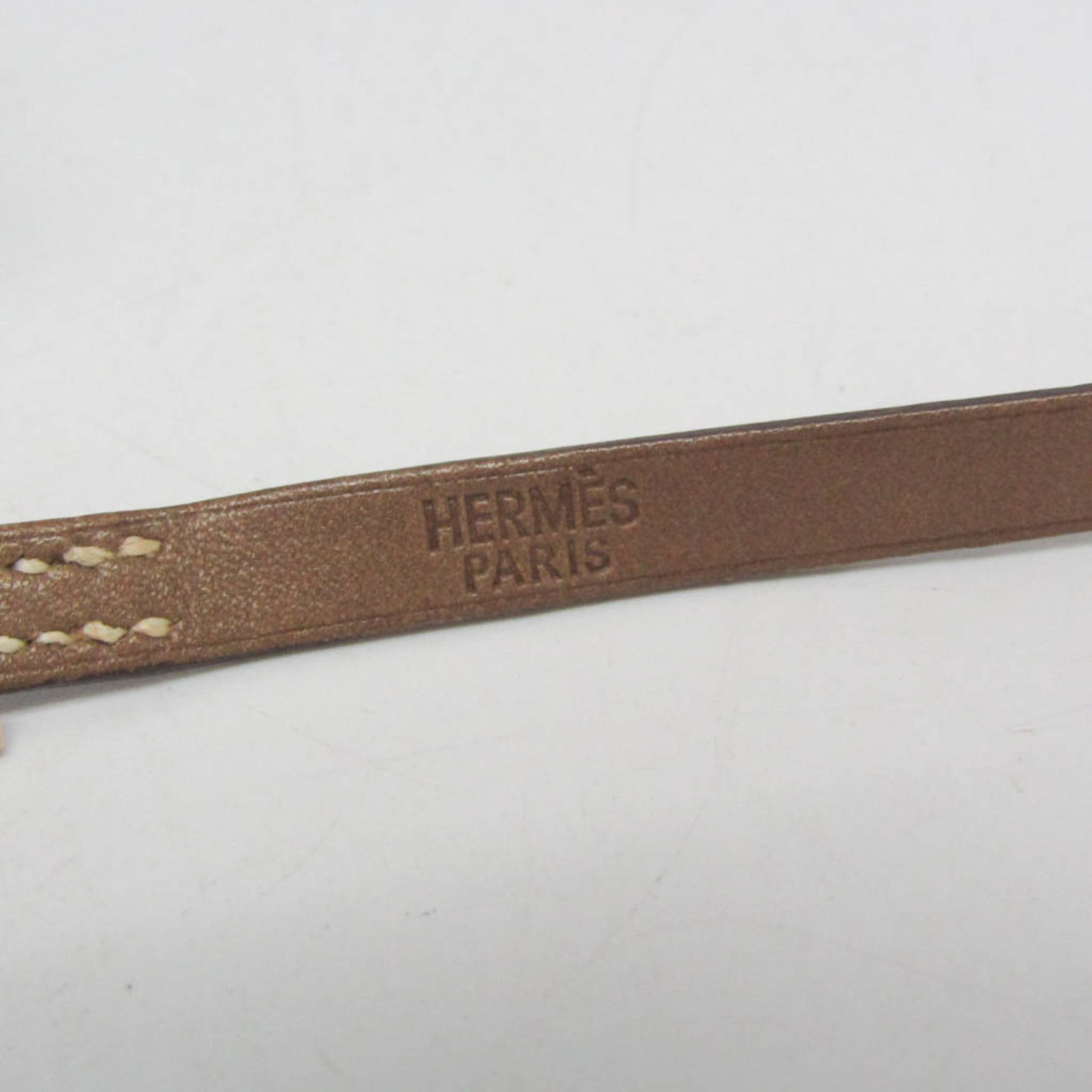 HERMES Bangle Leather Metal - 15