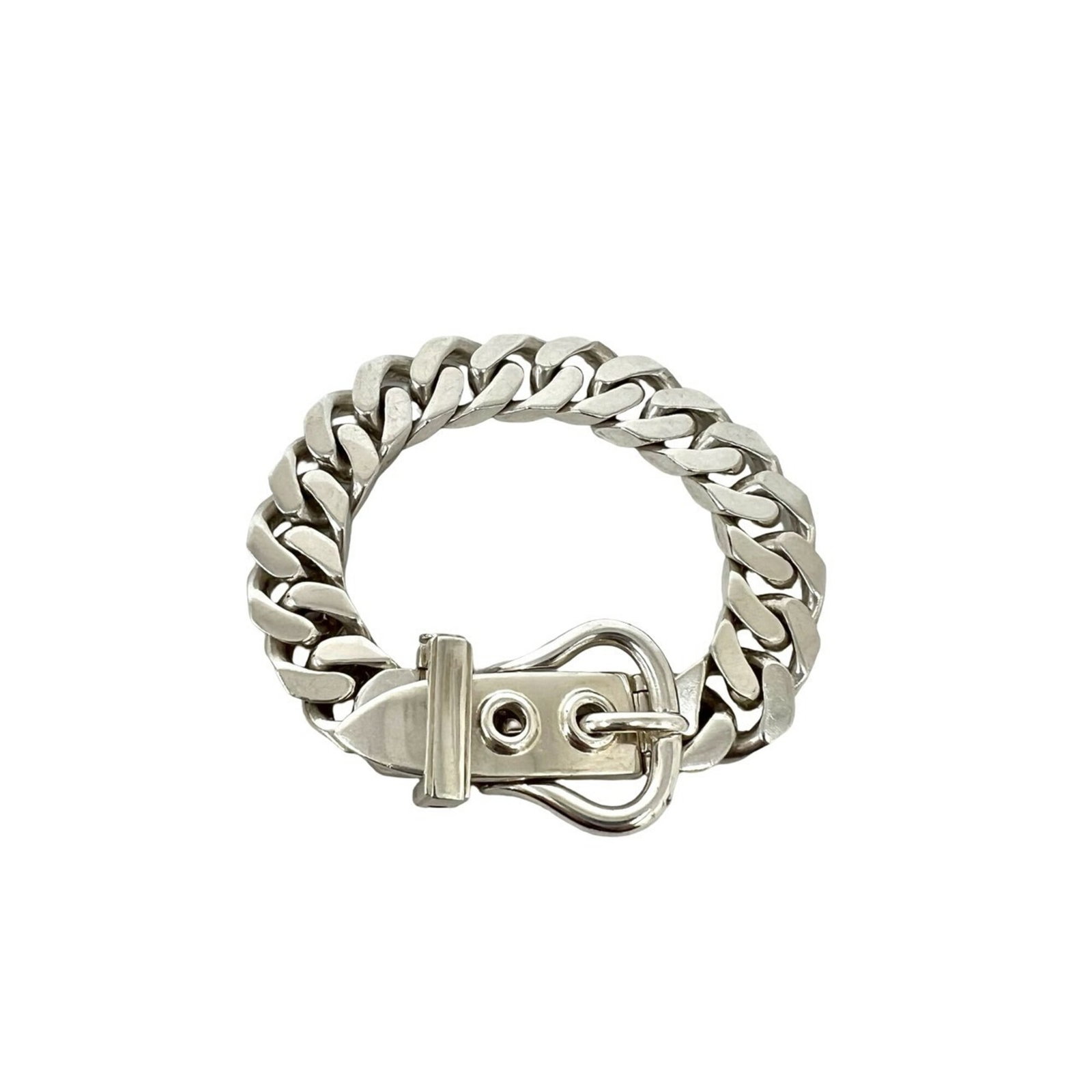 HERMES Charm Bracelet Silver 925