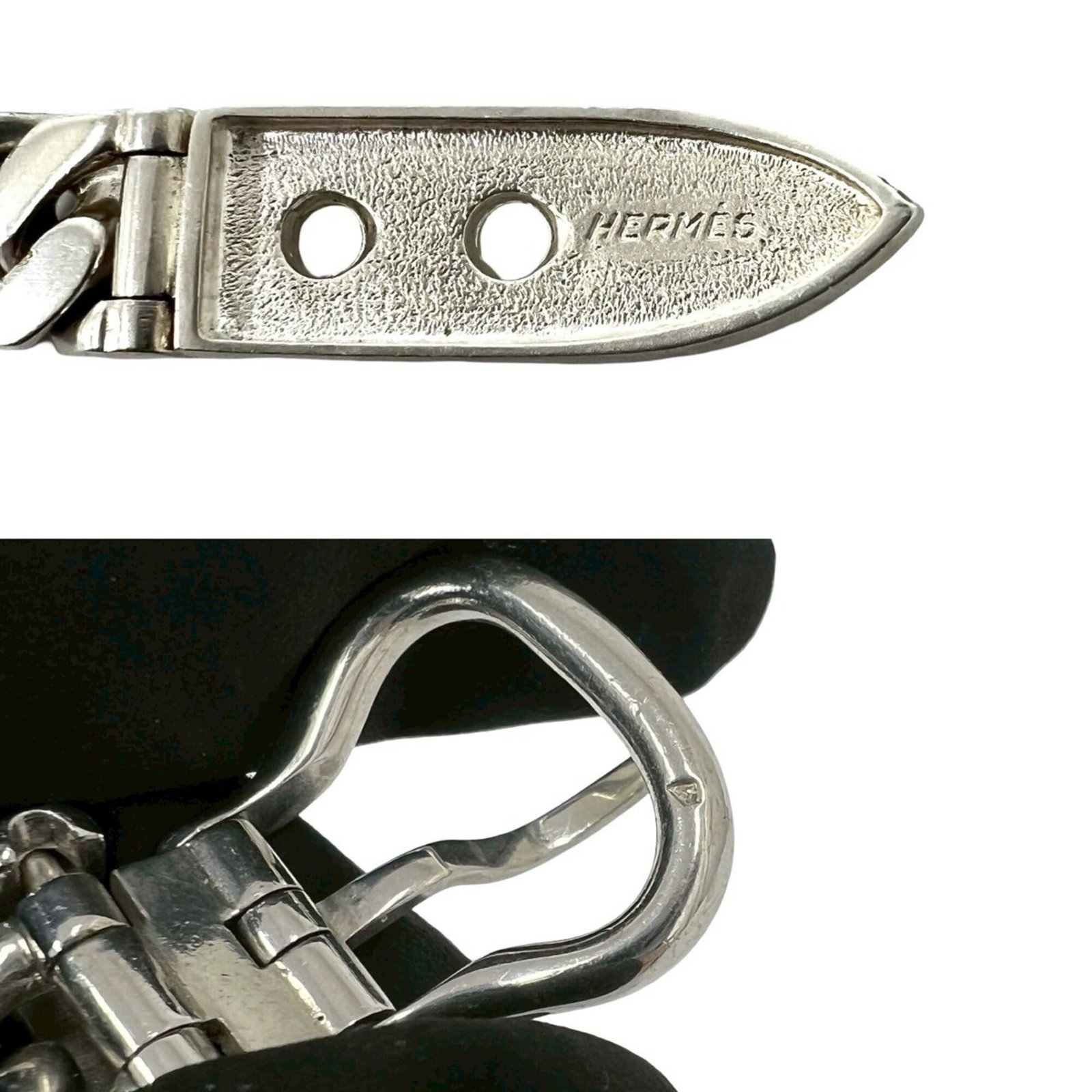 HERMES Charm Bracelet Silver 925 - 3