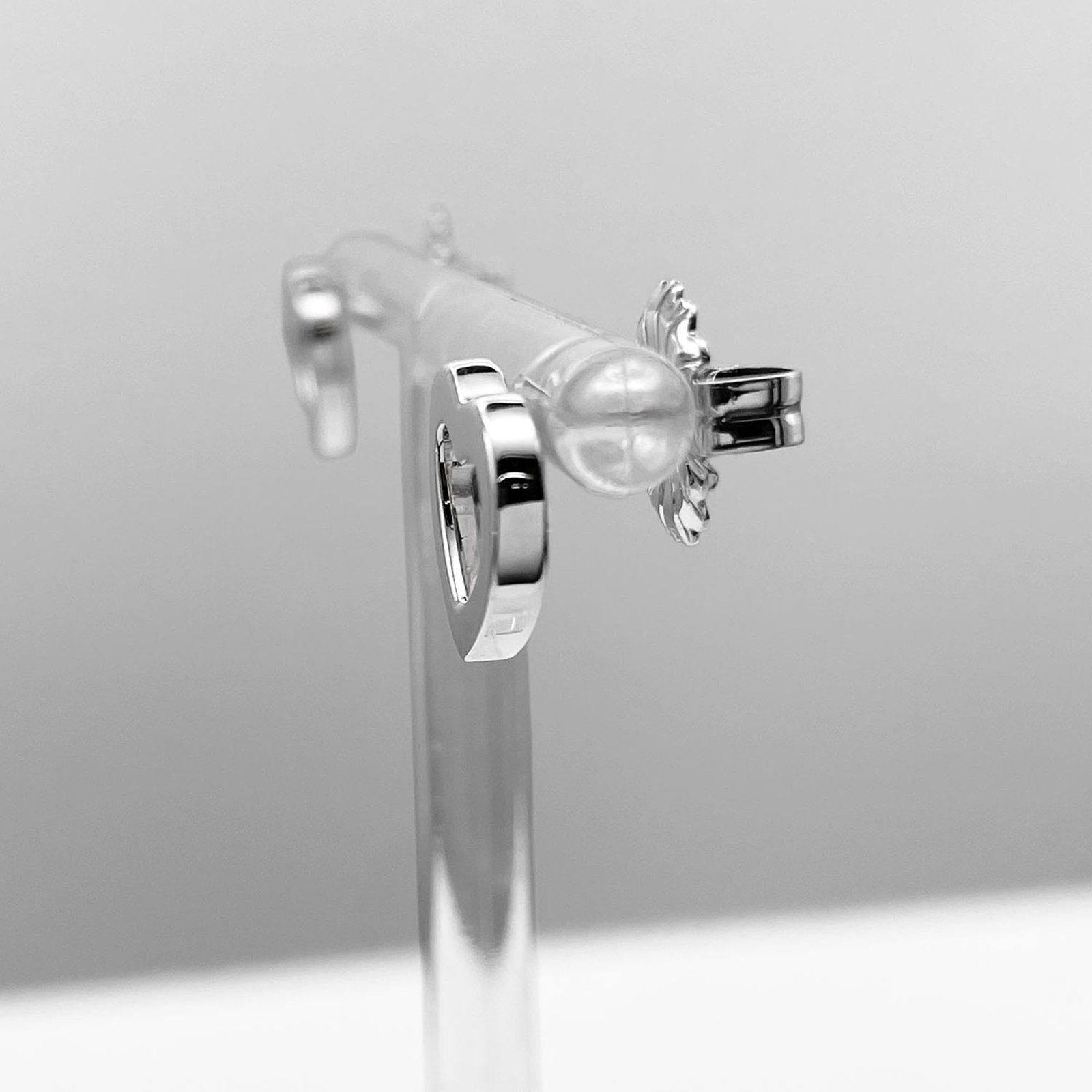 TIFFANY Stud Earrings Silver 925 - 4