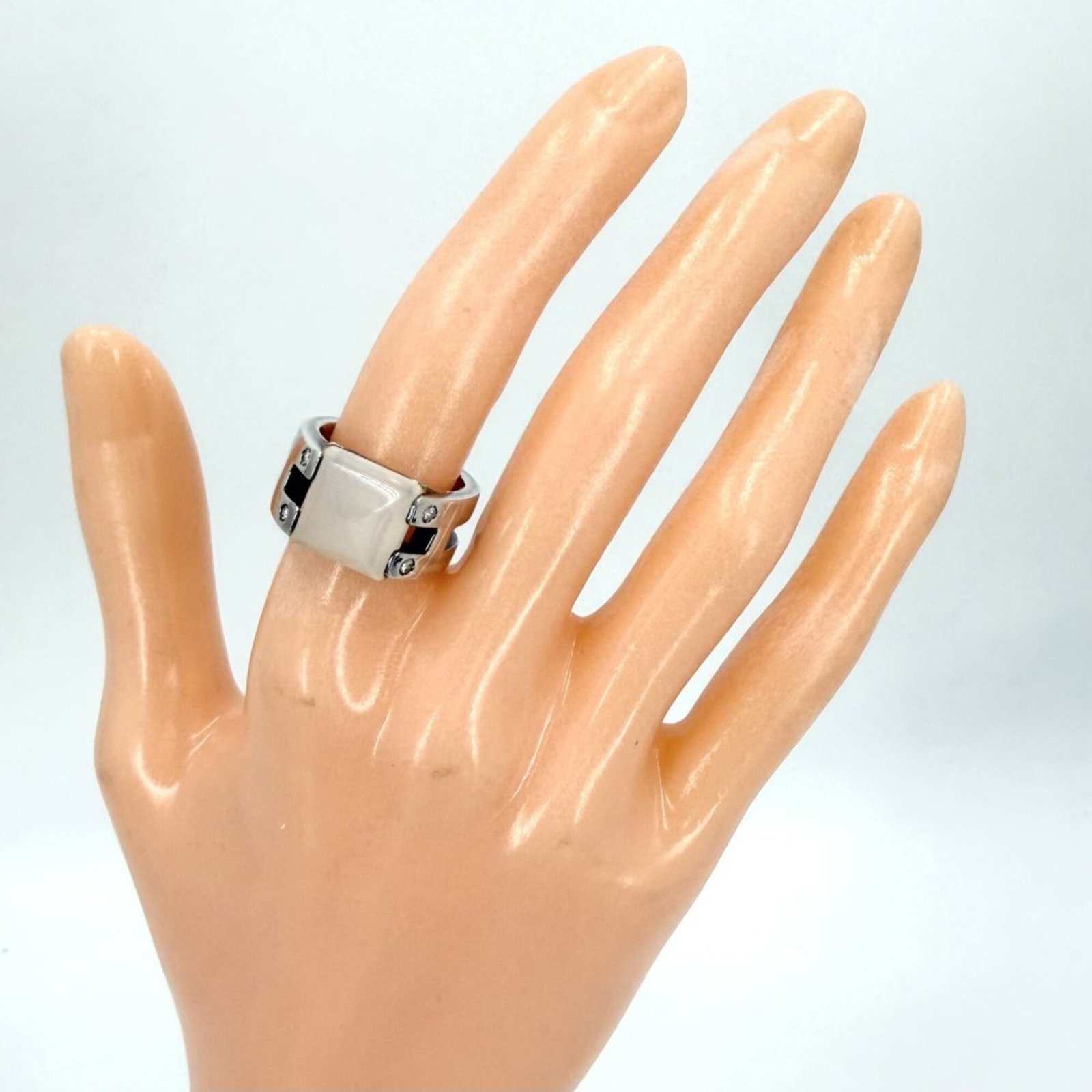 HERMES Band Ring Silver 925 - 2