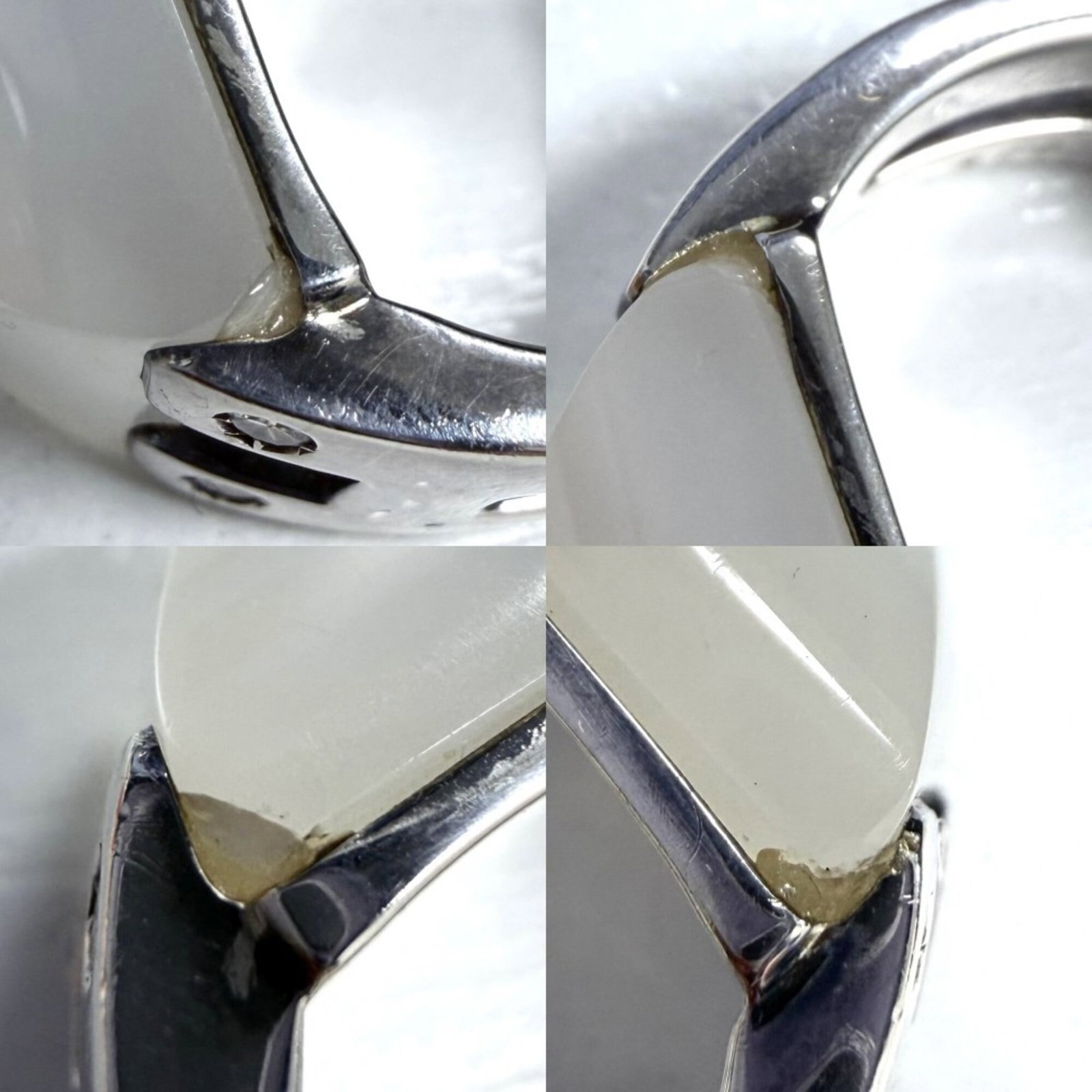 HERMES Band Ring Silver 925 - 6