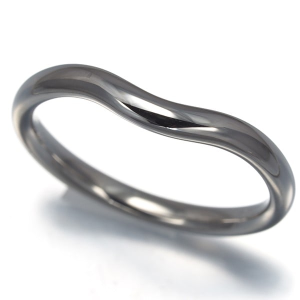Tiffany&Co. Ring Curved Band Us5.25-5.5 950 Platinum: Tiffany&Co. Ring Curved Band Us5.25-5.5 950 Platinum Tiffany & Co.'s 950 Platinum Curved Band Ring is a masterful example of elegant design, featuring a curved band that adds a touch of
