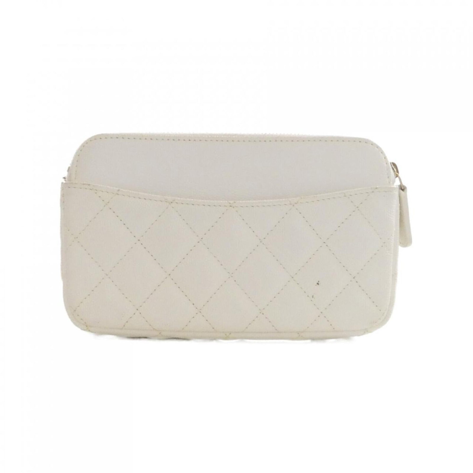 CHANEL Leather White - 2