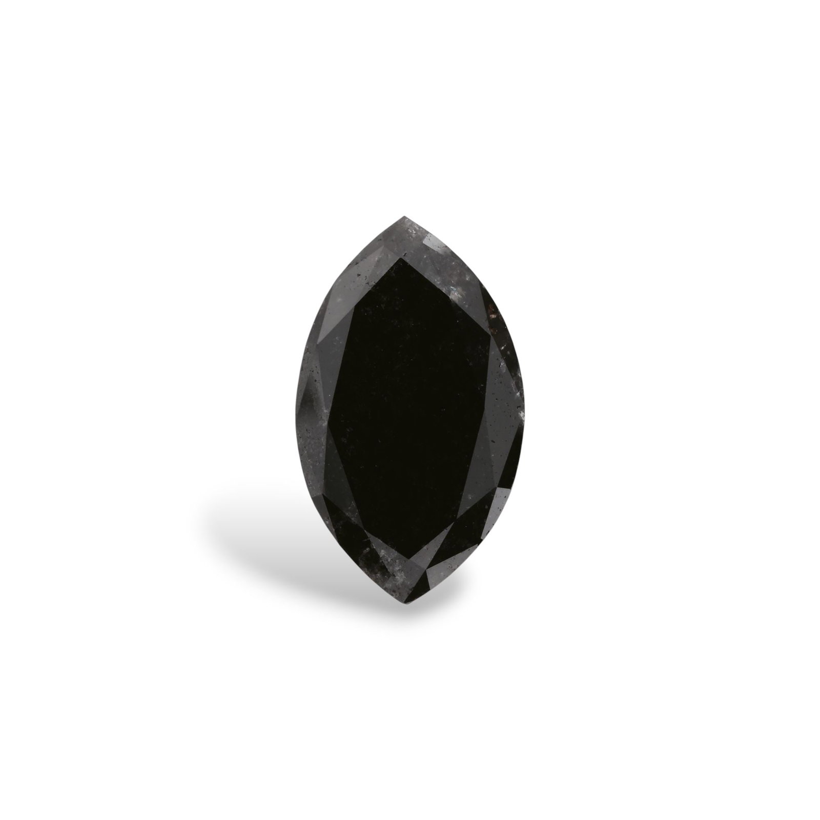 GIA Marquise 4.29ct Fancy Black VVS2 - Loose Natural Diamond: GIA Marquise 4.29ct Fancy Black VVS2 - Loose Natural Diamond 4.29ct Fancy Black VVS2 Diamond - Natural Beauty Shines Through. This exquisite loose diamond boasts a mesmerizing Fancy Black color,