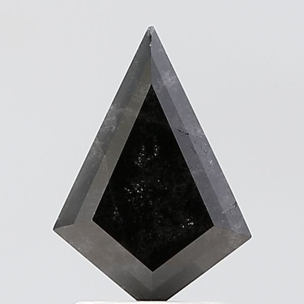 Kite 1.29ct Salt And Pepper VVS2 - Loose Natural Diamond: Kite 1.29ct Salt And Pepper VVS2 - Loose Natural Diamond 1.29ct Salt And Pepper VVS2 - Loose Natural Diamond, certified with EX polish and symmetry, boasts a unique salt and pepper coloration. Its