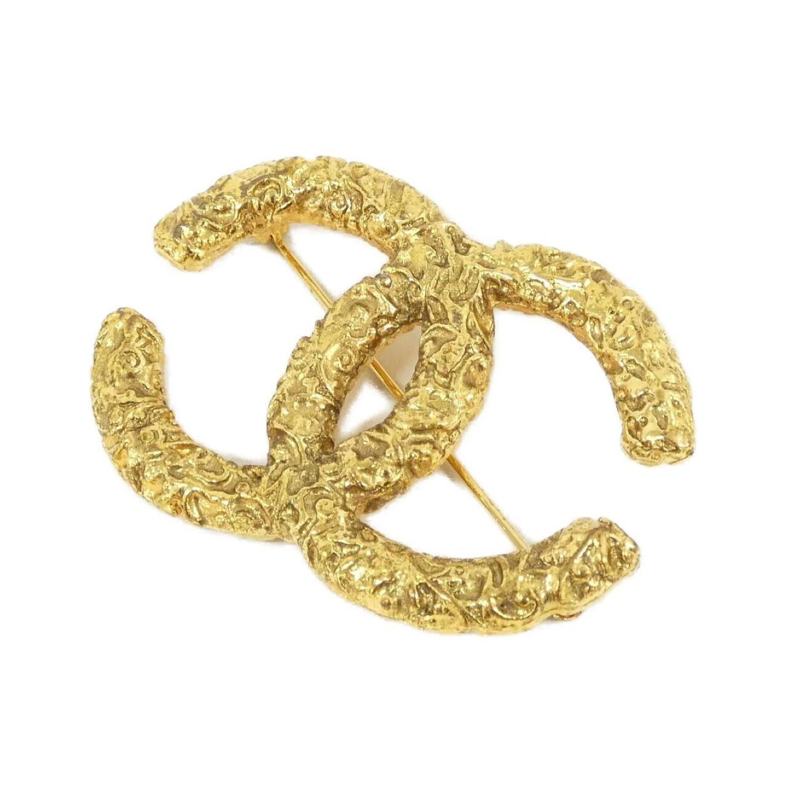 CHANEL Brooch Gold (1 of 3)