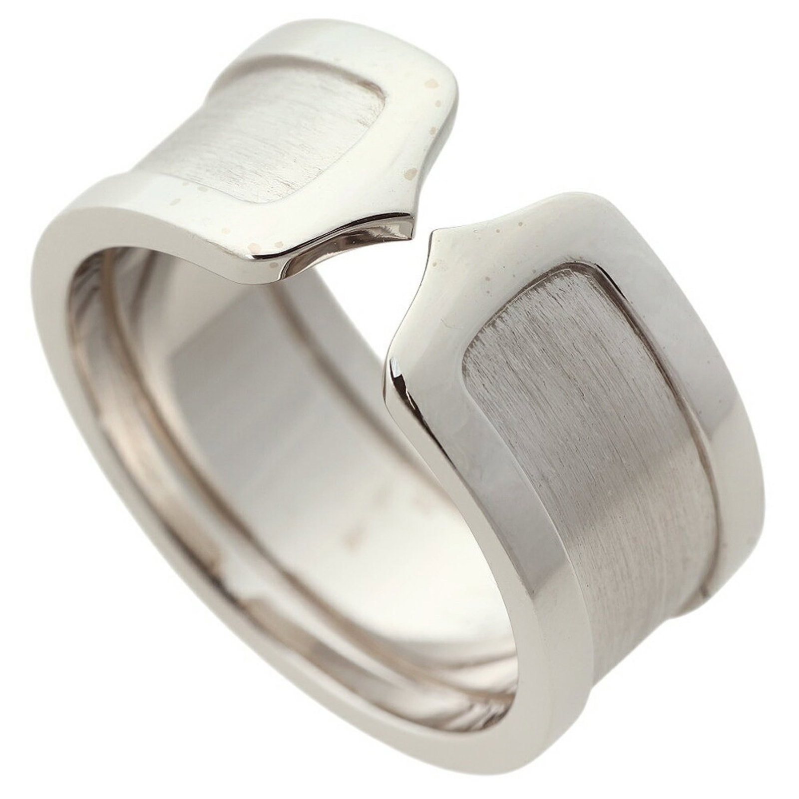 CARTIER Band Ring White Gold (18K): CARTIER Band Ring White Gold (18K) Cartier Band Ring in White Gold (18K) - A stunning band ring with a sleek, sophisticated design, crafted from high-quality 18K white gold. This piece is in like new 