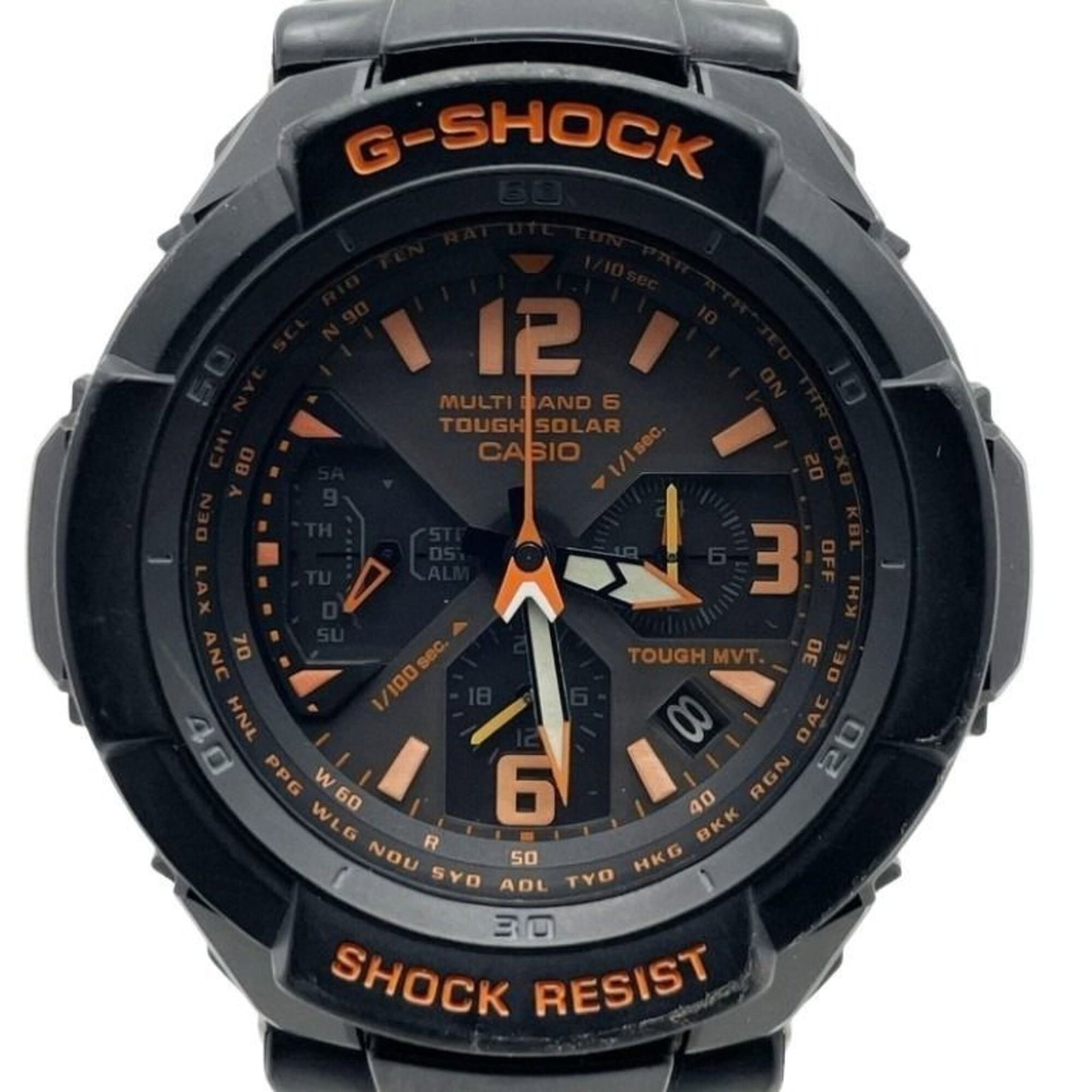 CASIO Wristwatch Stainless Steel: CASIO Wristwatch Stainless Steel Stainless steel construction and a sleek black dial make this Casio wristwatch a versatile accessory for everyday wear. With its solar-powered movement, this watch is