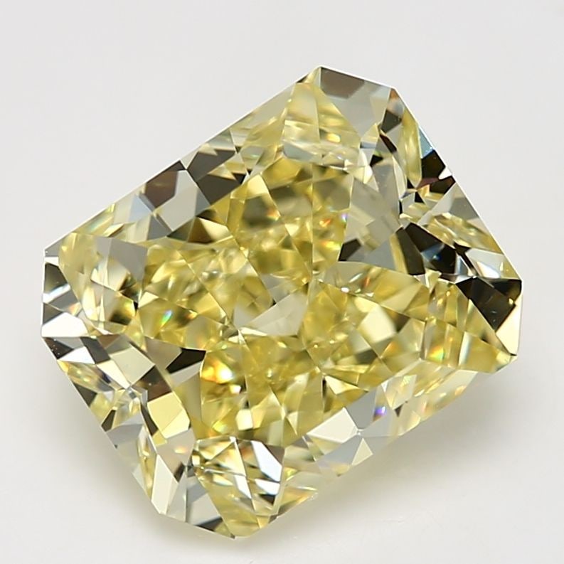 GIA Radiant 6.01ct Fancy Intense Yellow VVS2 - Loose Natural Diamond: GIA Radiant 6.01ct Fancy Intense Yellow VVS2 - Loose Natural Diamond GIA-certified, this 6.01ct Fancy Intense Yellow VVS2 diamond boasts exceptional clarity and a vibrant, intense yellow hue.