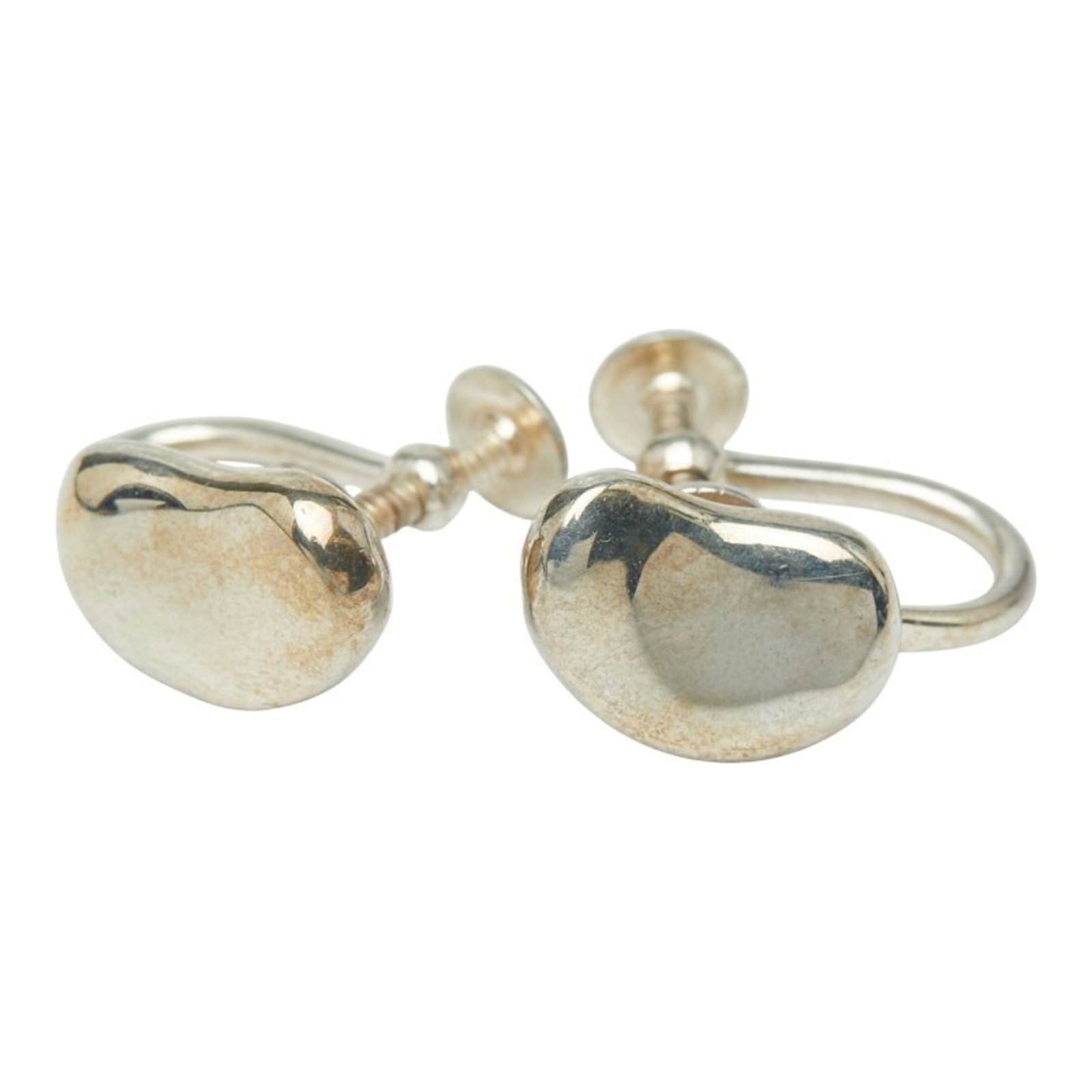 TIFFANY Clip Earrings Silver Silver 925: TIFFANY Clip Earrings Silver Silver 925 Silver 925 clip earrings from Tiffany, featuring a sleek and modern design. Gently used with minor signs of wear, these earrings showcase a subtle silver finish
