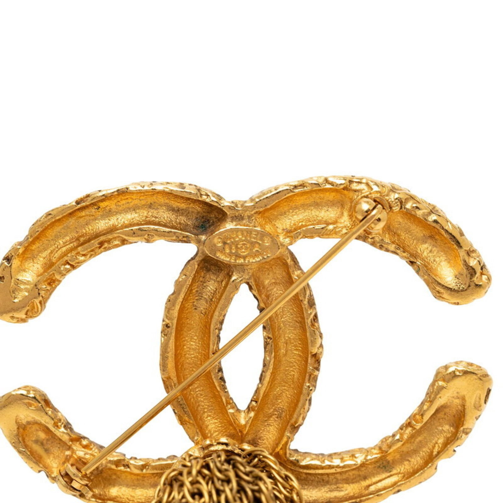 CHANEL Brooch Gold - 3
