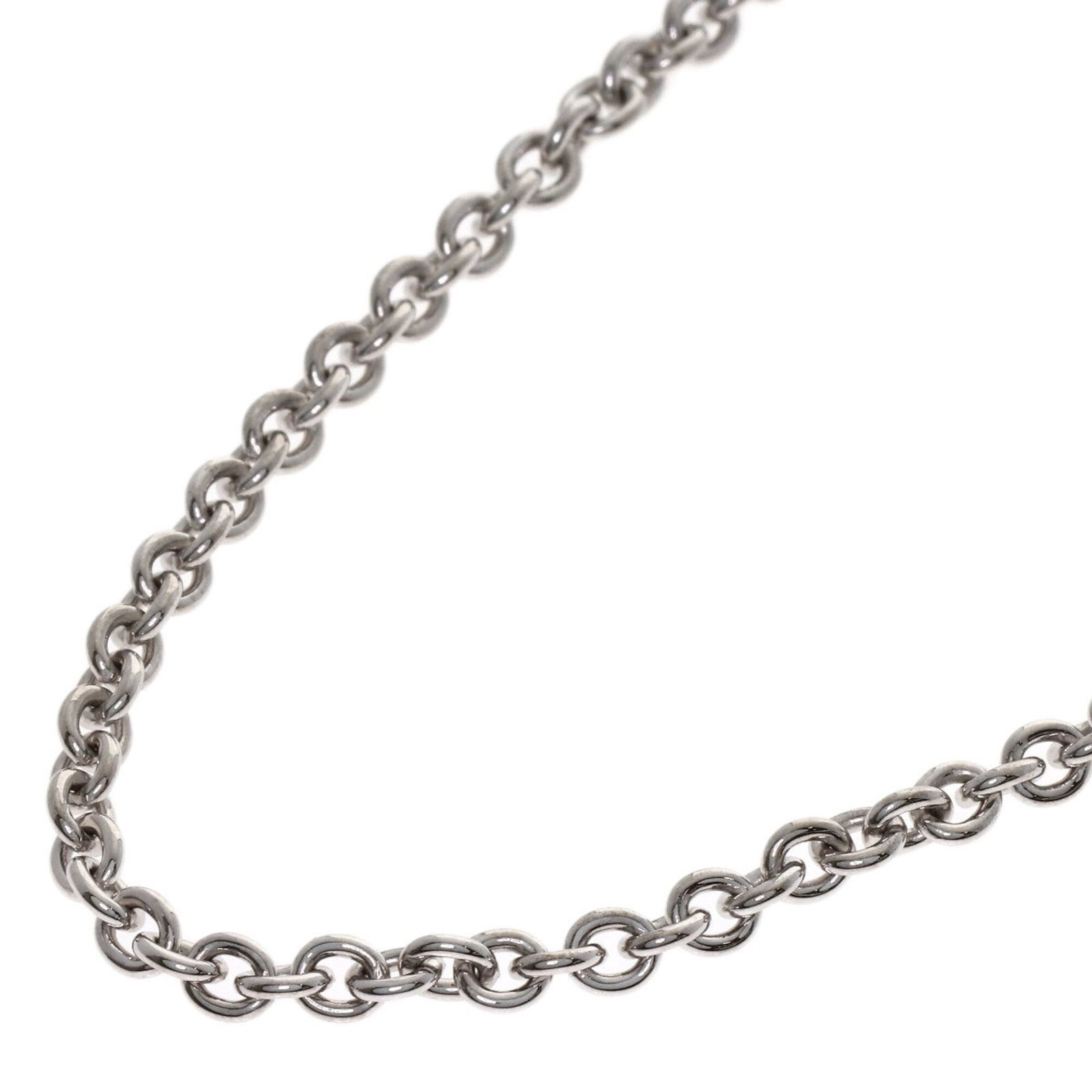 BVLGARI White Gold (18K): BVLGARI White Gold (18K) BVLGARI White Gold (18K) Necklace is a high-quality, gently used piece featuring 18K white gold construction. The necklace boasts a 50 cm / 19.68'' neck circumference, showcas