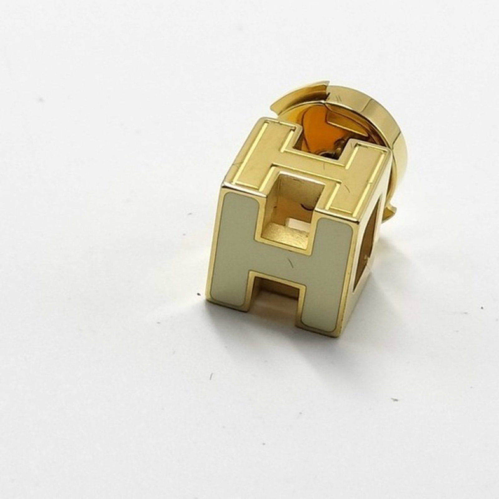 HERMES Stud Earrings Metal - 2