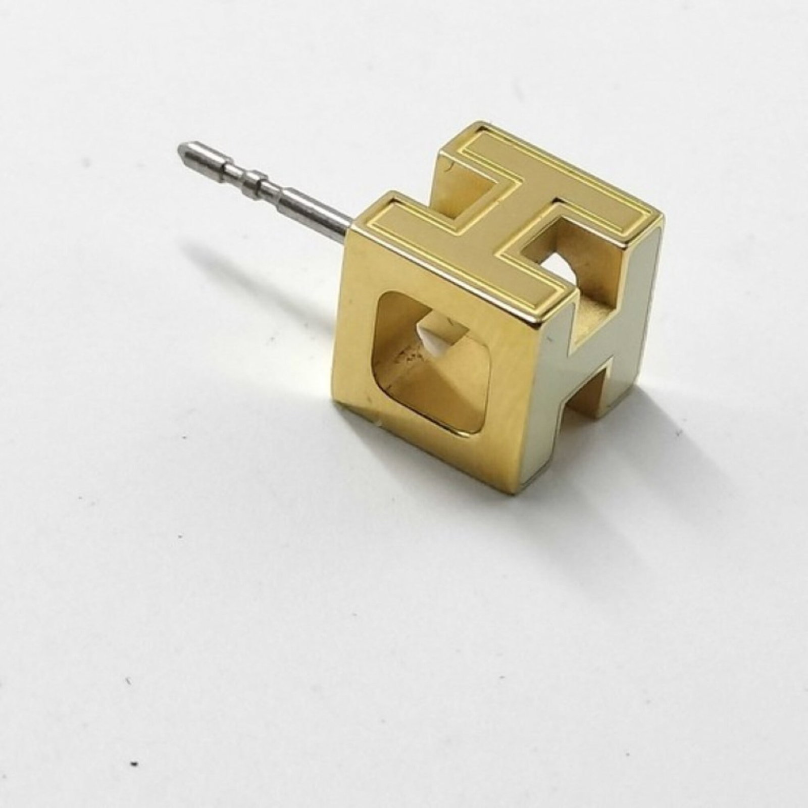 HERMES Stud Earrings Metal - 8