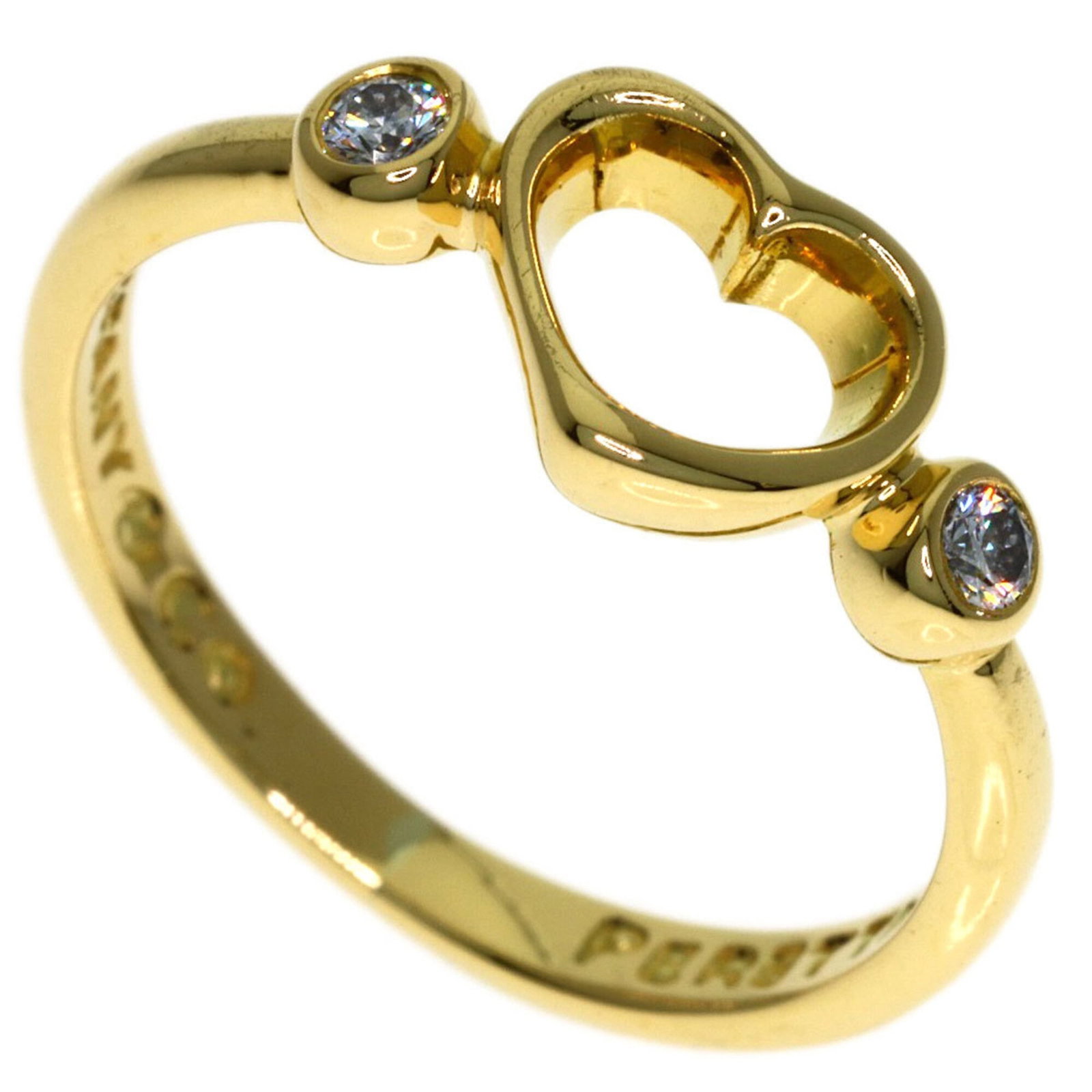TIFFANY Band Ring Yellow Gold (18K): TIFFANY Band Ring Yellow Gold (18K) Yellow gold (18K) band ring from Tiffany, a timeless design that exudes elegance. This Like New Used ring features the iconic Tiffany brand and boasts excellent con