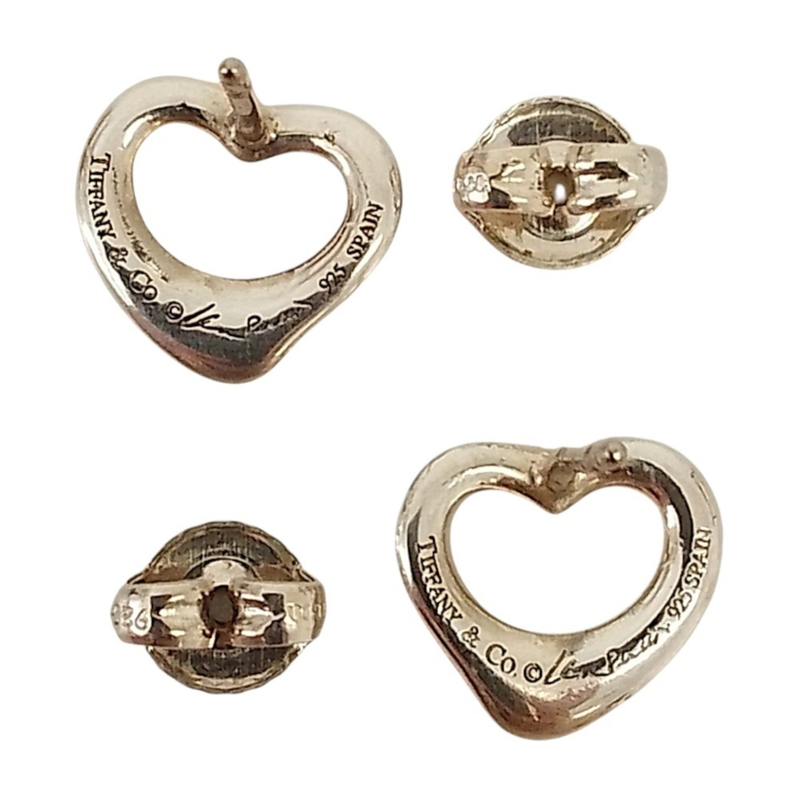 TIFFANY Stud Earrings Silver 925 - 5