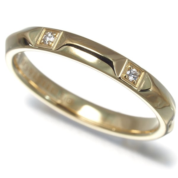 Tiffany&Co. Ring Diamond Tiffany True Us6.5-6.75 18K 750 Yellow Gold: Tiffany&Co. Ring Diamond Tiffany True Us6.5-6.75 18K 750 Yellow Gold Yellow gold 18K Tiffany True ring with a natural diamond, weighing 3.4g and featuring a 2.7mm wide band. The ring is available in U