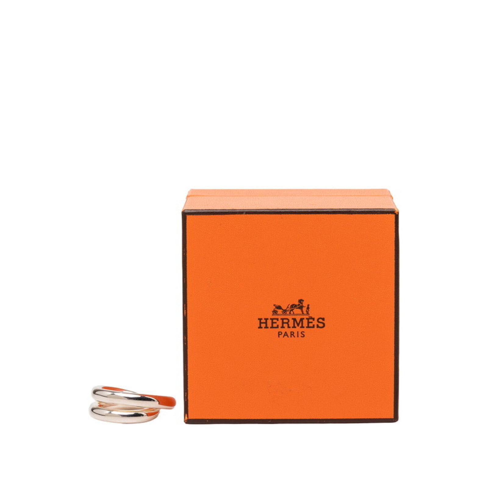 HERMES Band Ring Silver 925 - 7