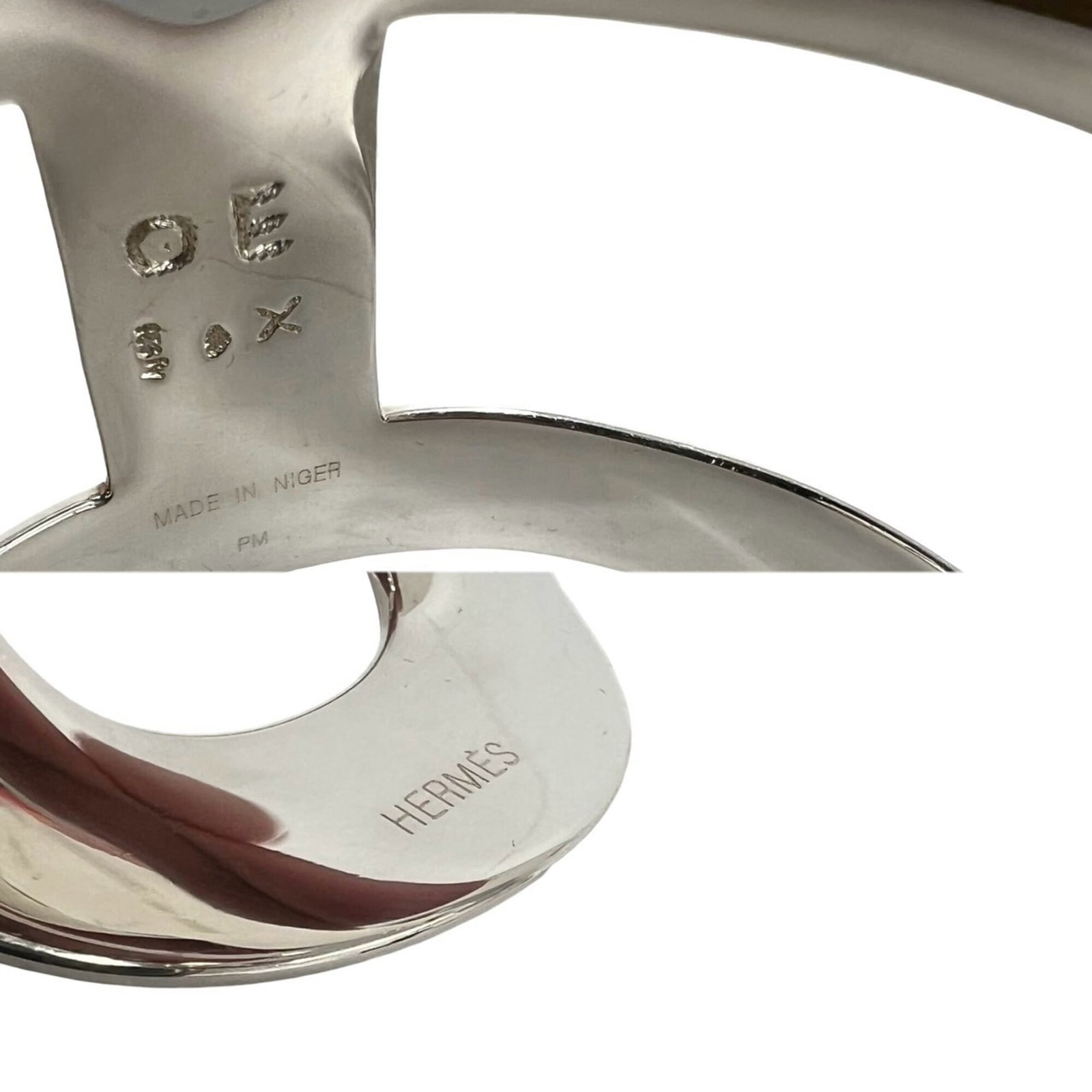 HERMES Bangle Silver 925 - 3