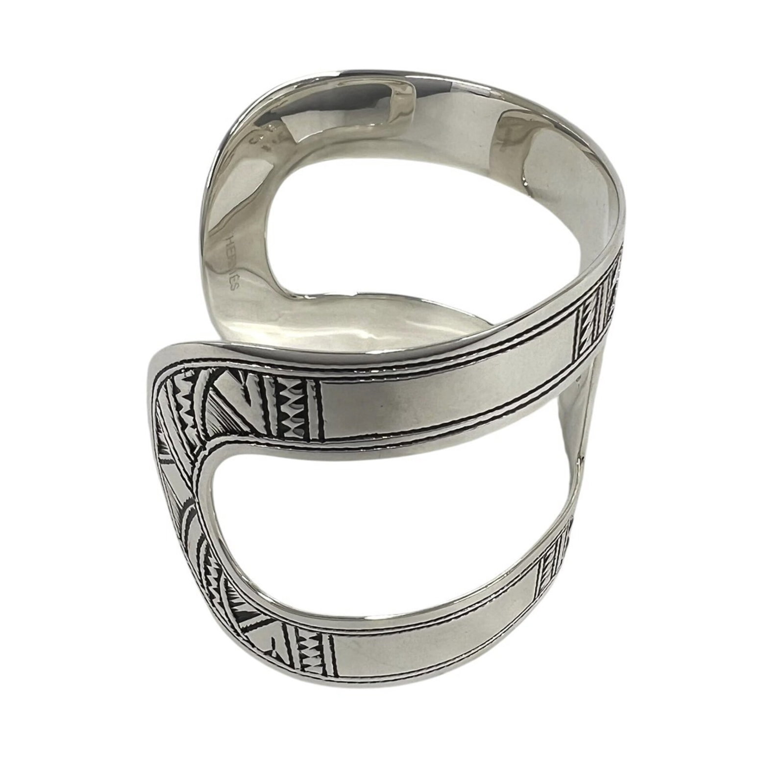 HERMES Bangle Silver 925 - 5