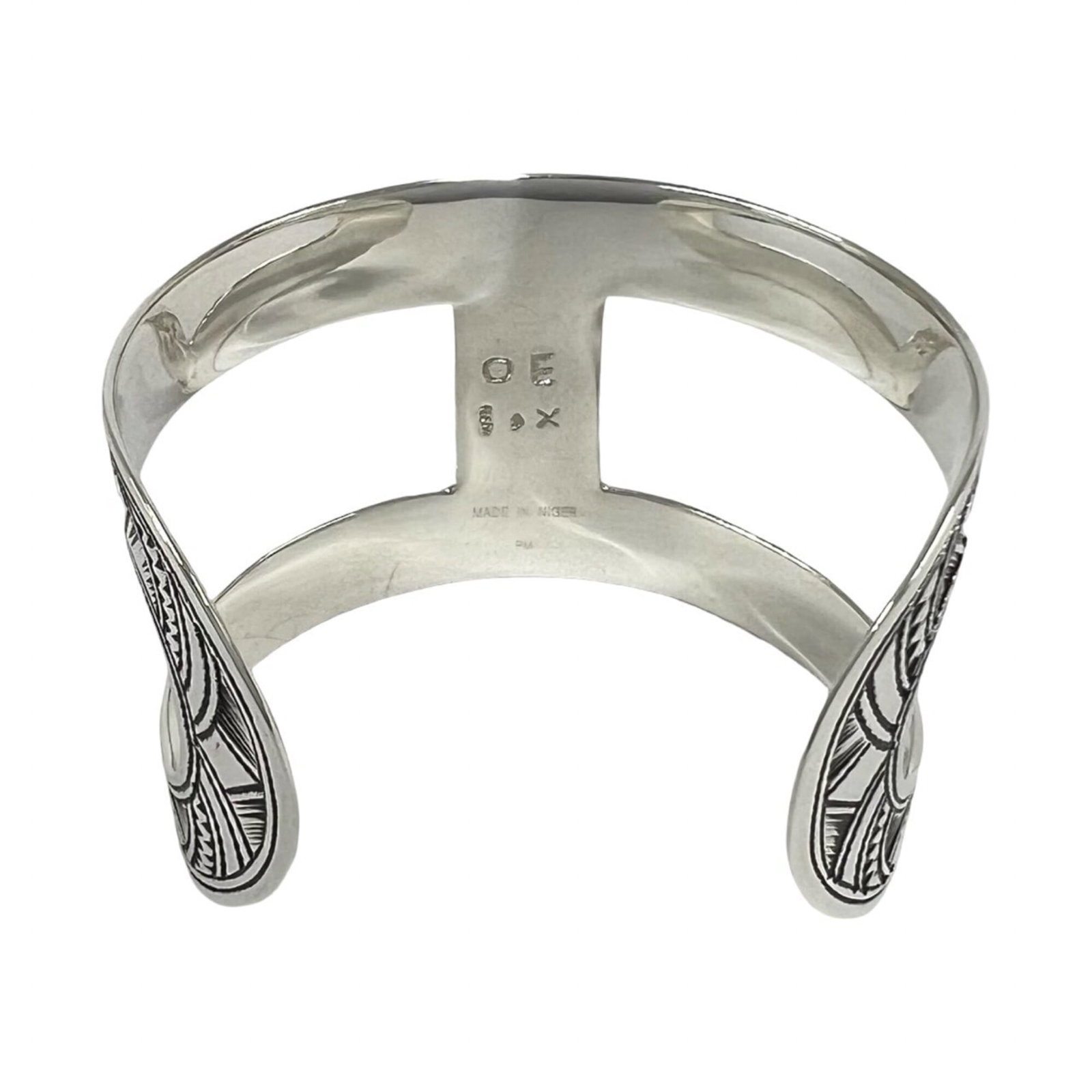 HERMES Bangle Silver 925 - 6