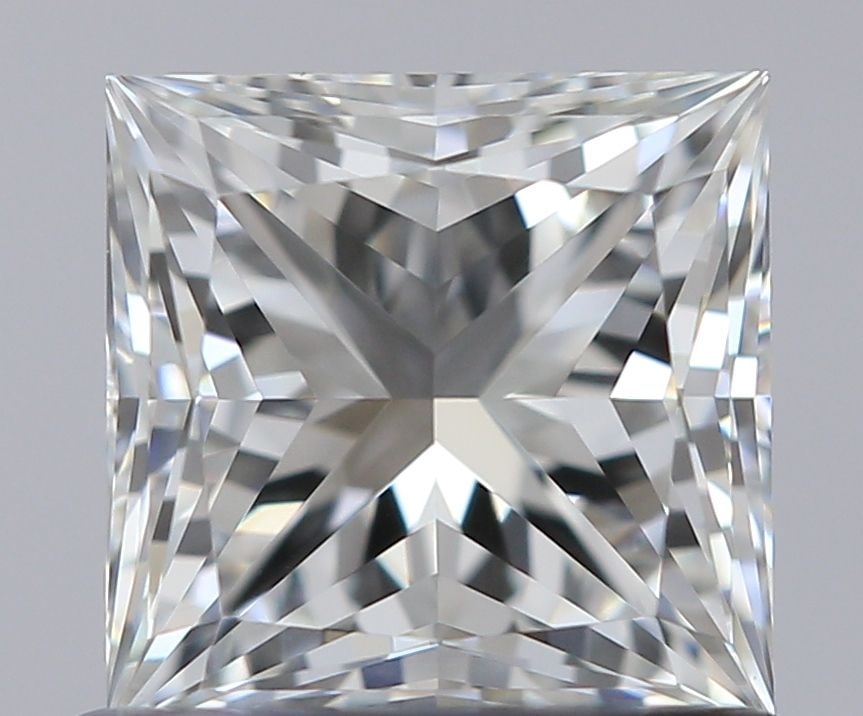 GIA Princess 0.8ct H VVS1 - Loose Natural Diamond: GIA Princess 0.8ct H VVS1 - Loose Natural Diamond 0.8ct GIA Princess cut diamond with exceptional clarity and polish, certified as VVS1 and boasting an EX symmetry. This natural diamond's H color and