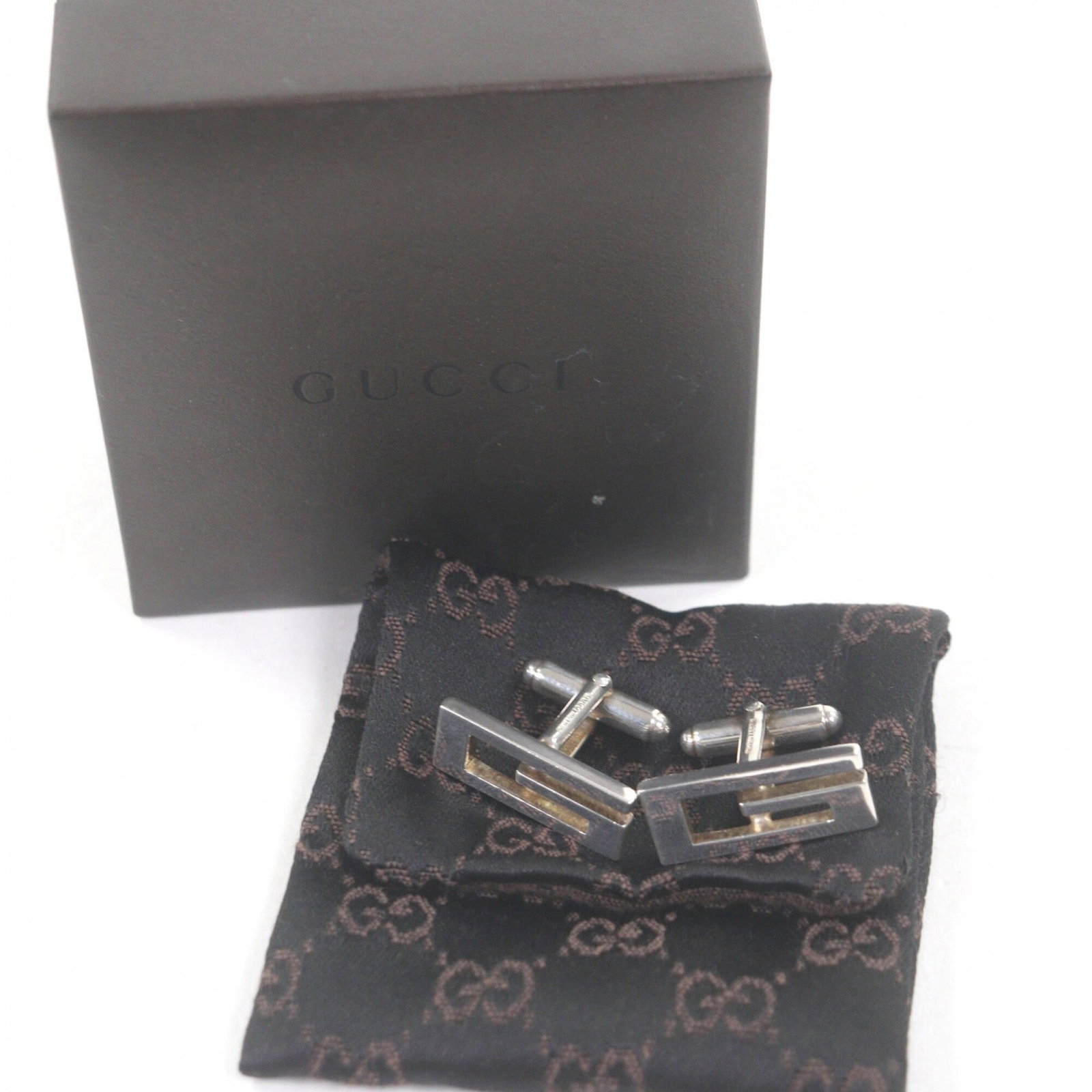 GUCCI Cufflinks Silver 925 - 2