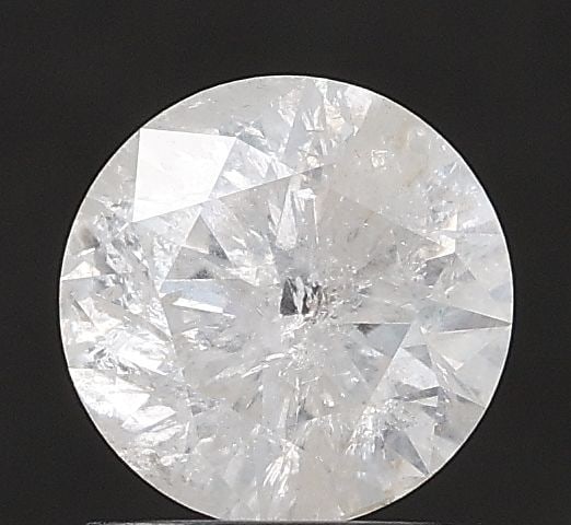 Round 1.1ct Salt And Pepper VVS2 - Loose Natural Diamond: Round 1.1ct Salt And Pepper VVS2 - Loose Natural Diamond 1.1ct Salt And Pepper VVS2 - Loose Natural Diamond, certified NONE, with EX symmetry, EX polish, and EX symmetry, measuring 6.63L x 6.61W x