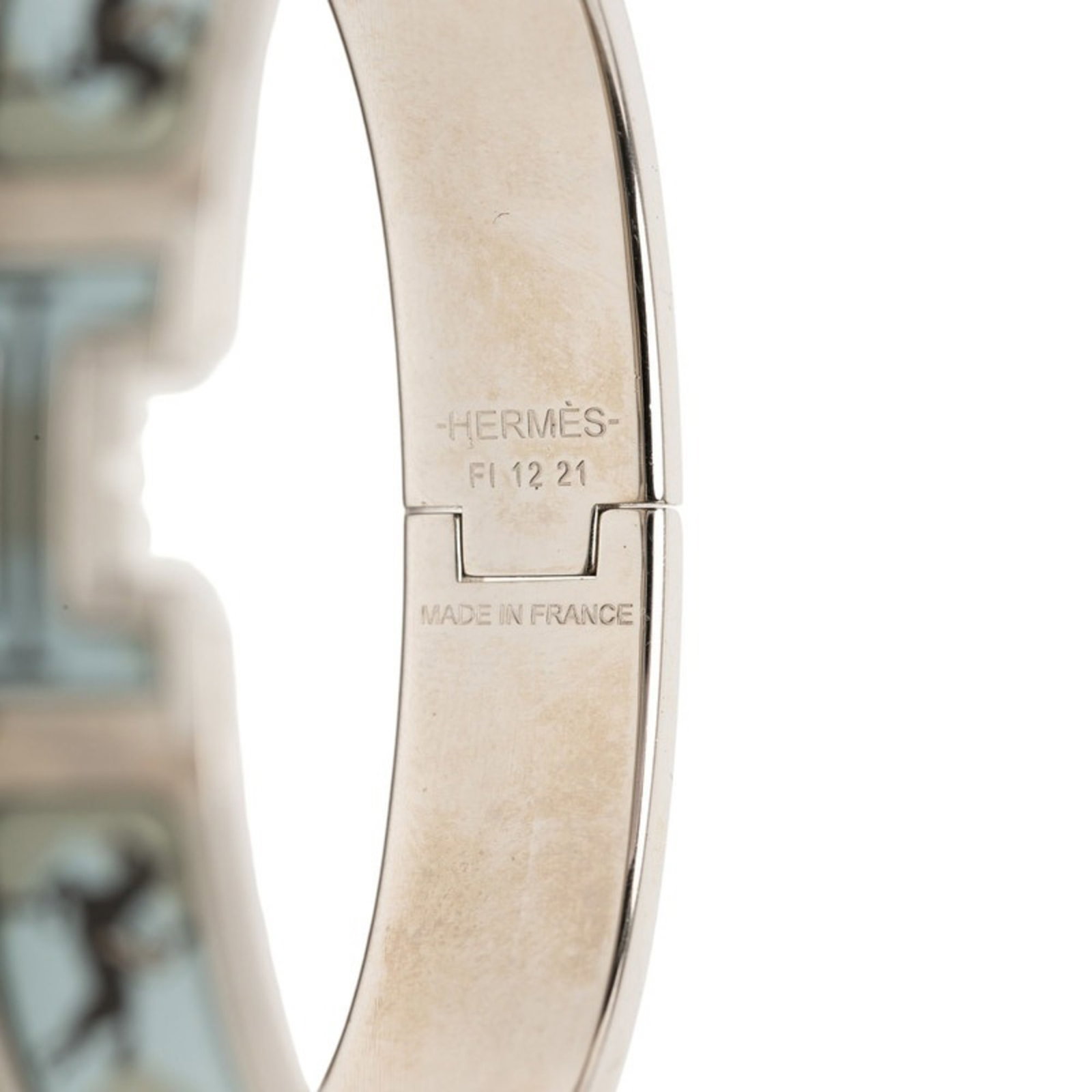 HERMES Bangle Enamel Metal - 4