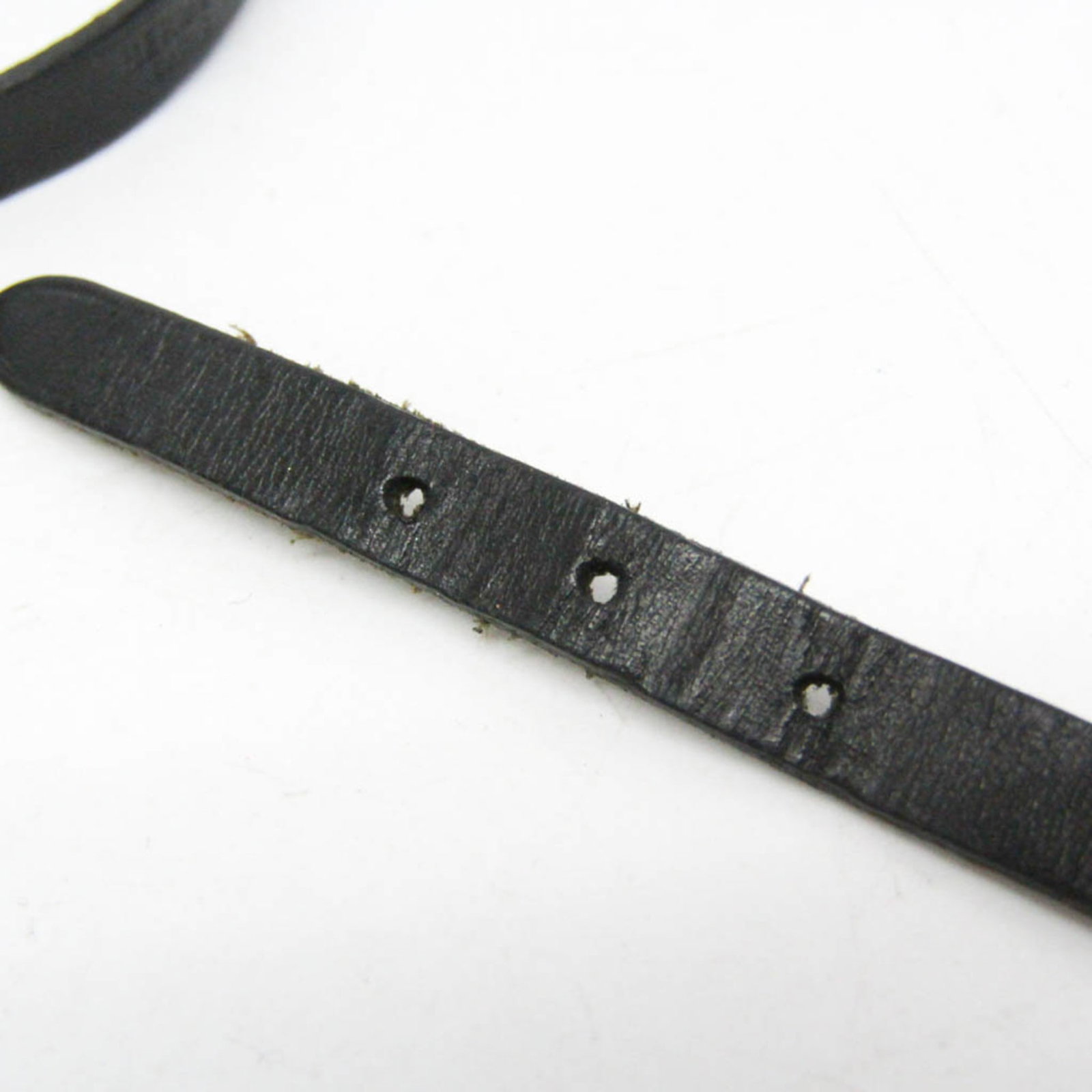 HERMES Bangle Leather Metal - 4
