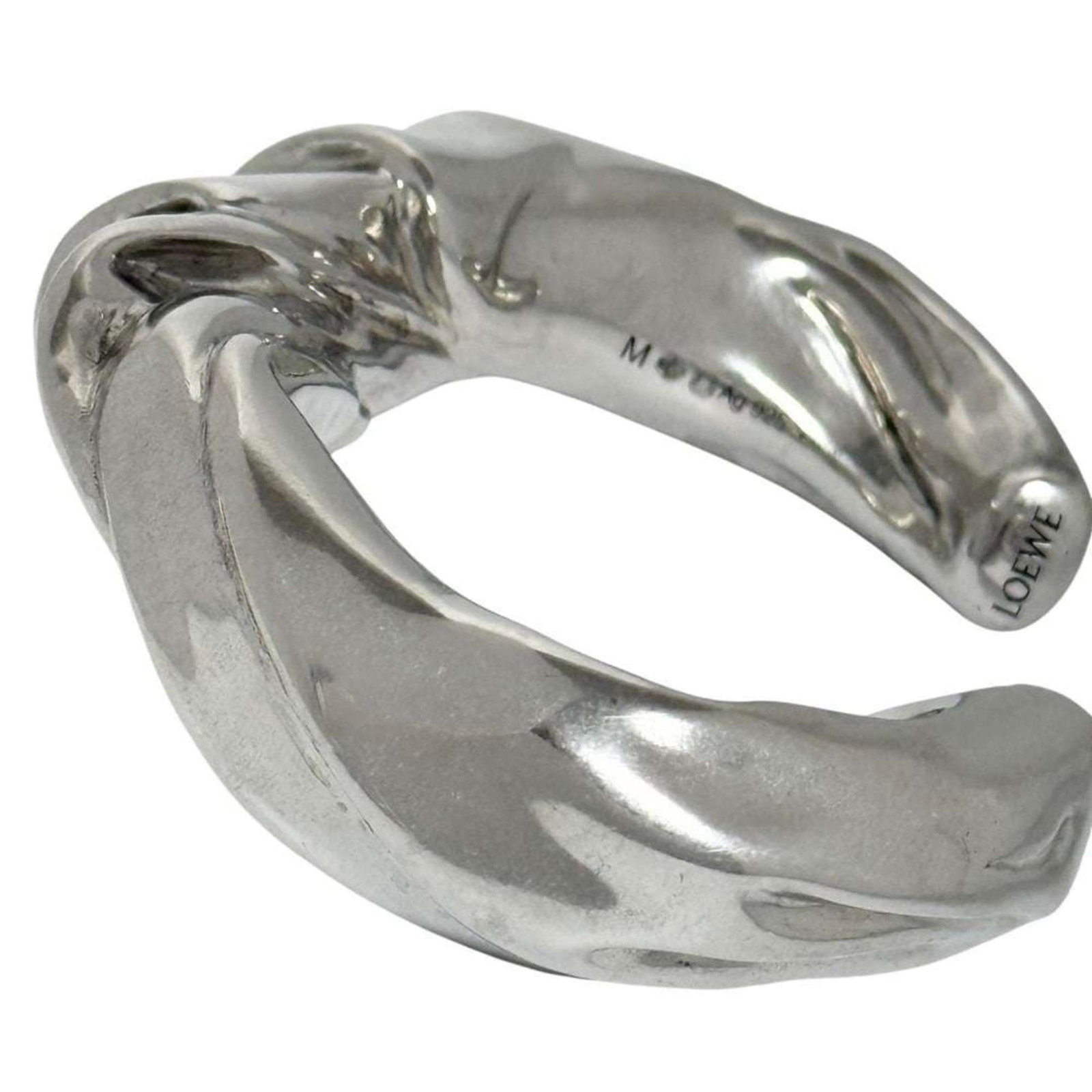 LOEWE Cuff Bracelet Silver 925 - 4