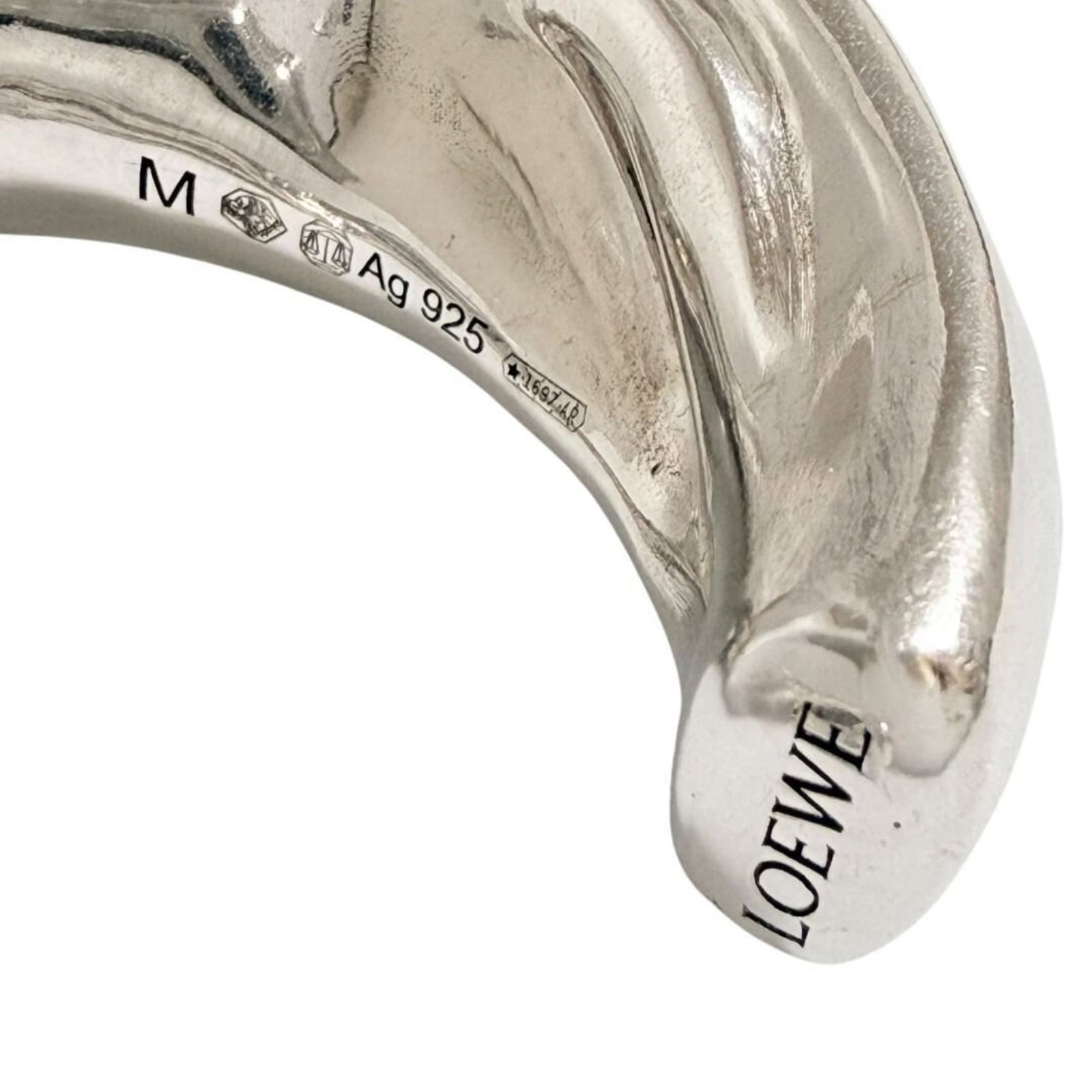 LOEWE Cuff Bracelet Silver 925 - 6
