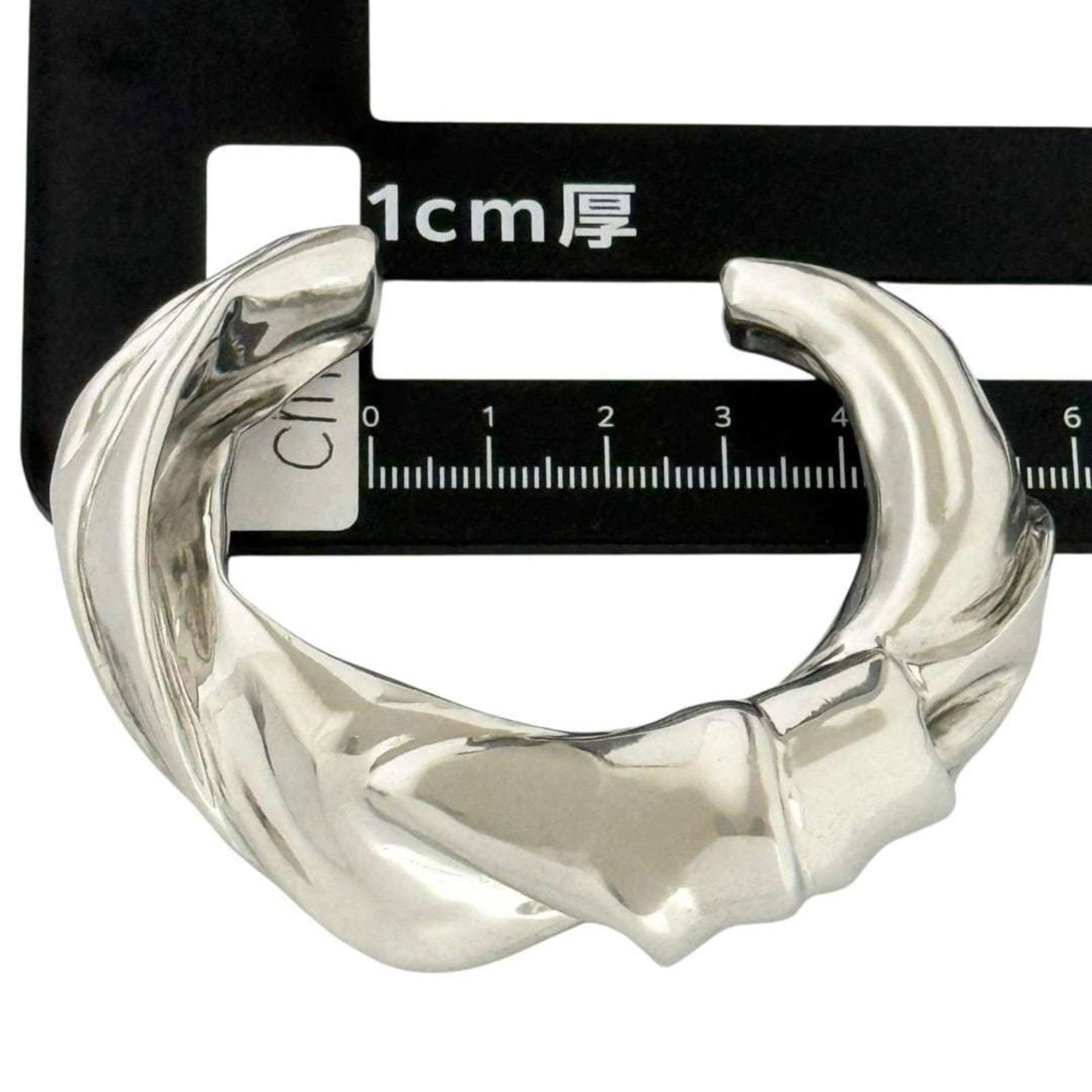 LOEWE Cuff Bracelet Silver 925 - 7