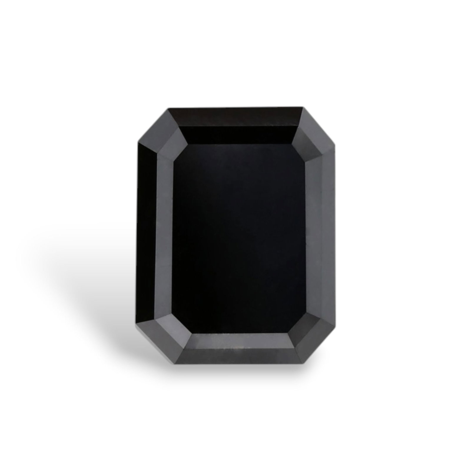 GIA Emerald 2.06ct Fancy Black VVS2 - Loose Natural Diamond: GIA Emerald 2.06ct Fancy Black VVS2 - Loose Natural Diamond 2.06ct Fancy Black VVS2 Emerald Cut Diamond with EX Polish and Symmetry, Shipped with GIA Certification. This natural diamond boasts a